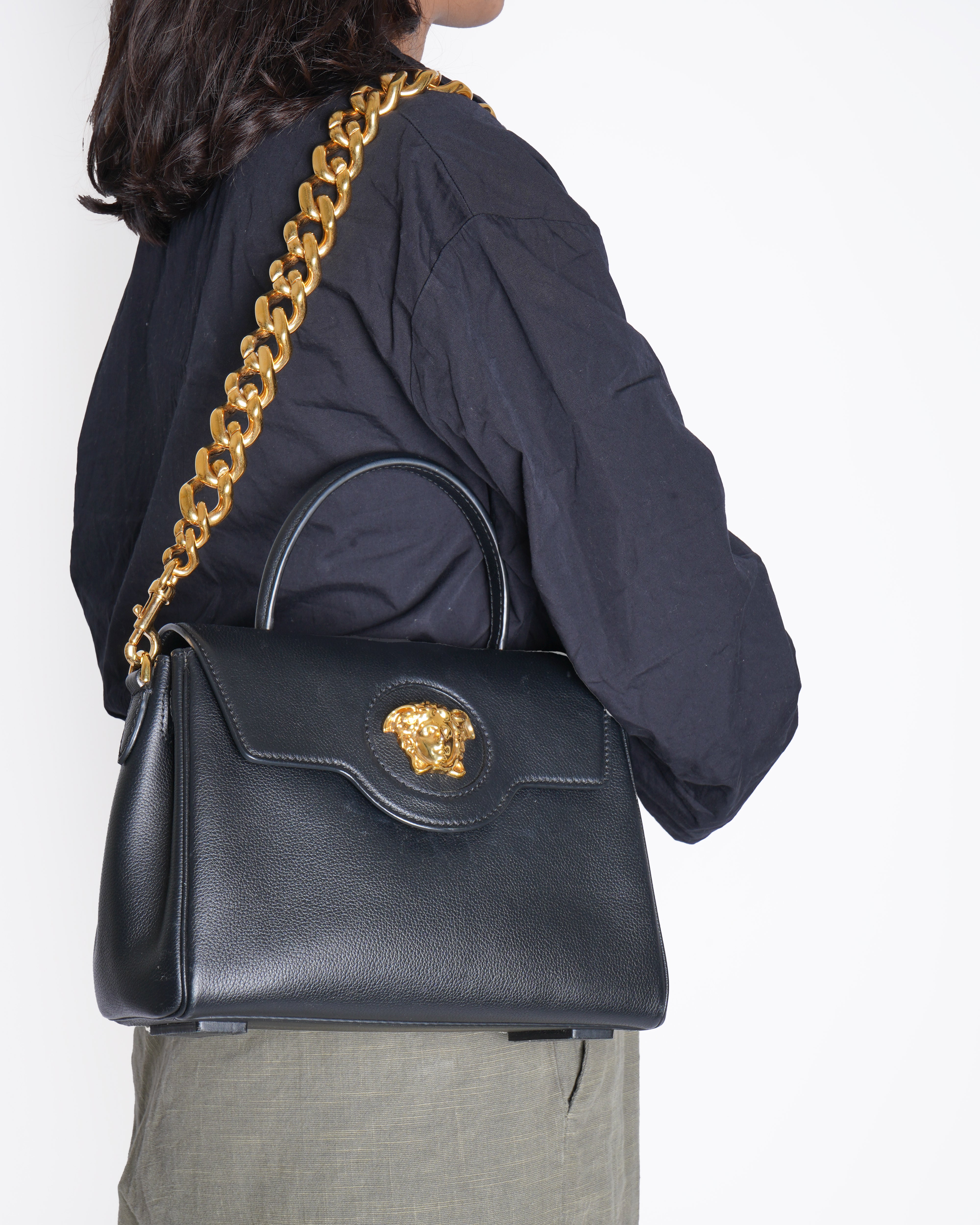 Versace La Medusa Handbag