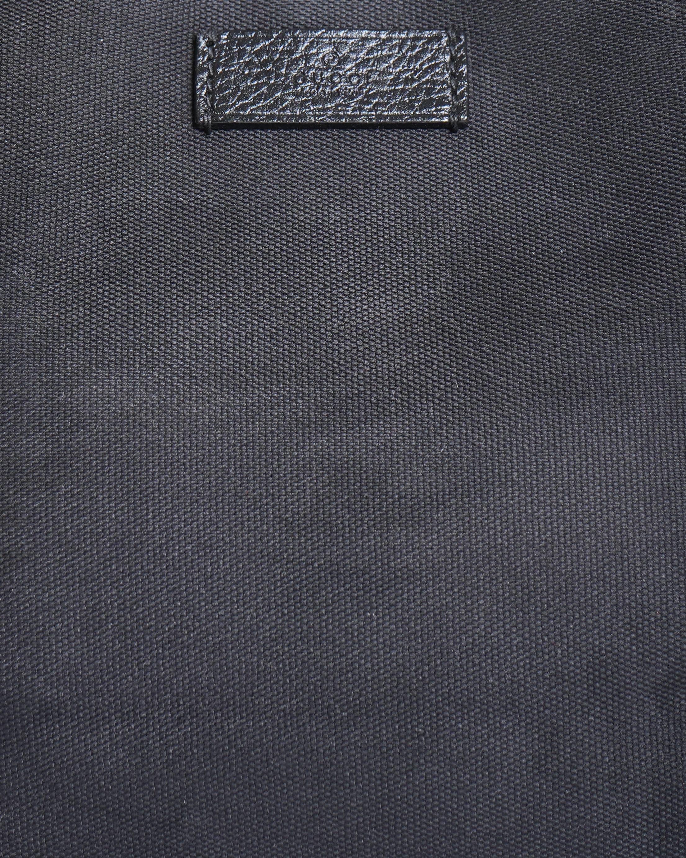 Gucci black cloth tote bag