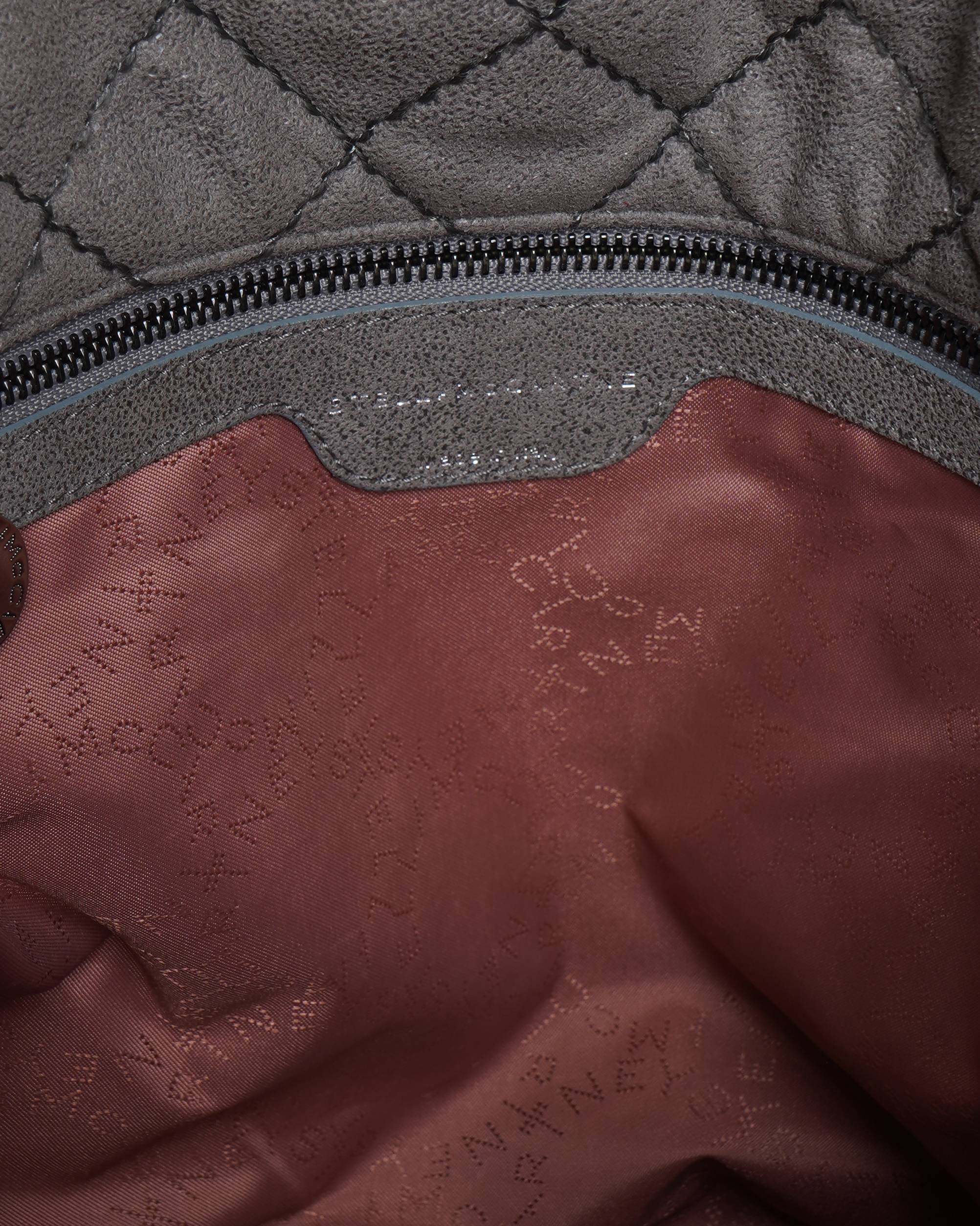 Stella mccartney grey falabella tote bag
