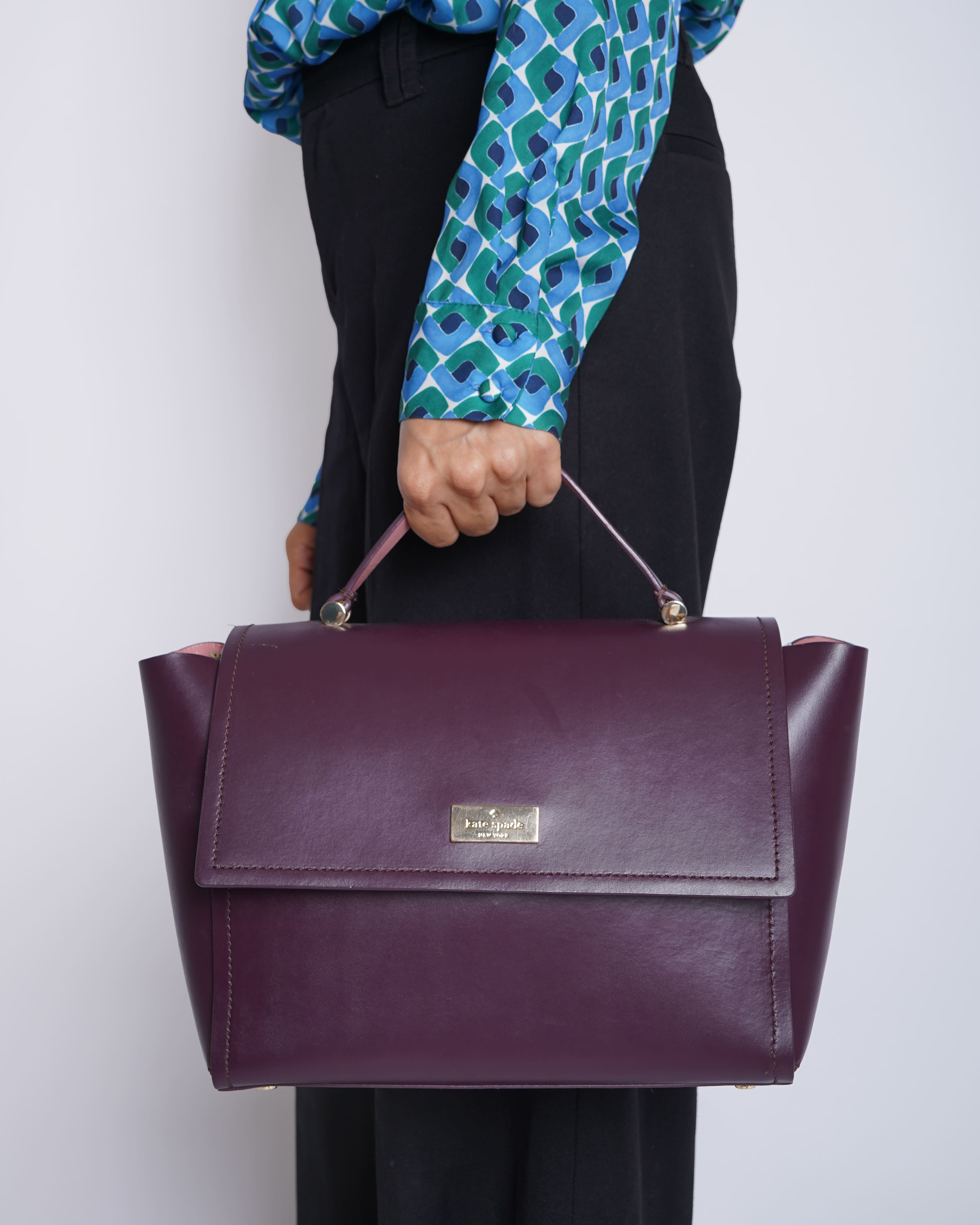 Kate Spade maroon bag