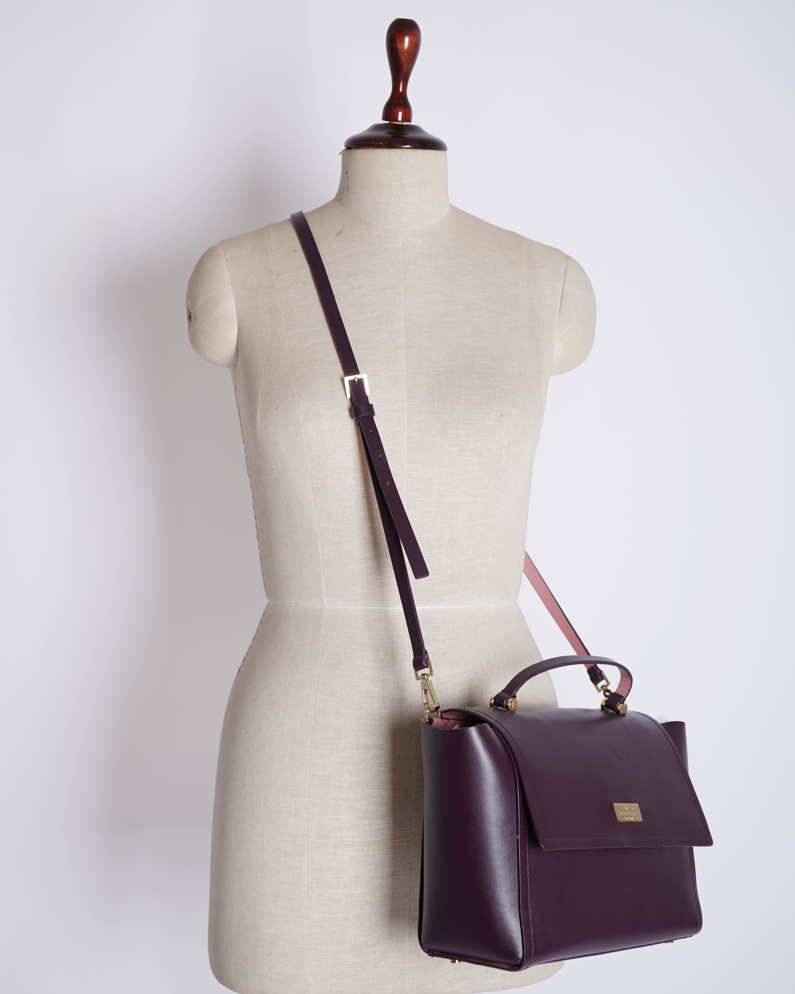 Kate Spade maroon bag