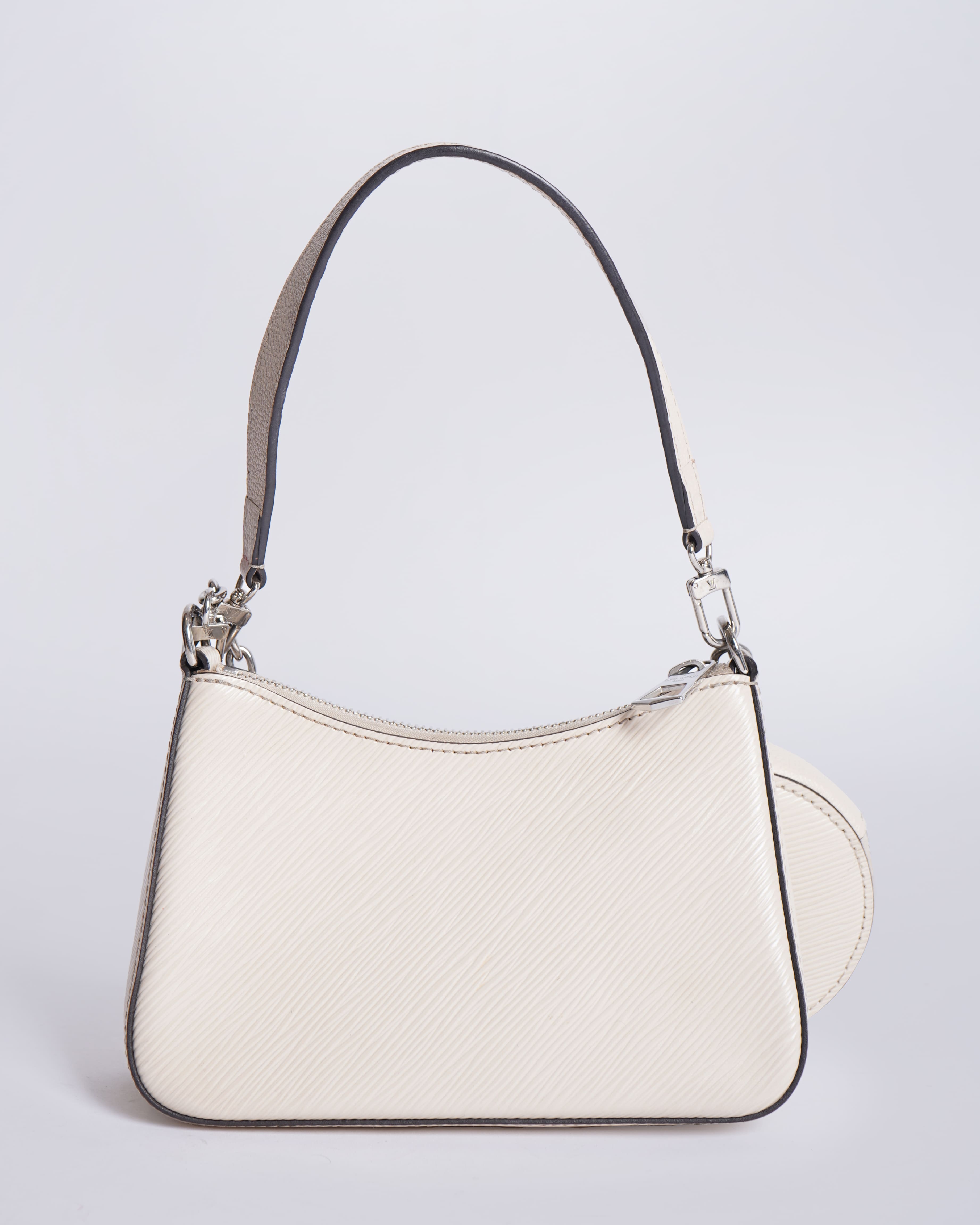 Louis Vuitton Marelle Shoulder Bag In White