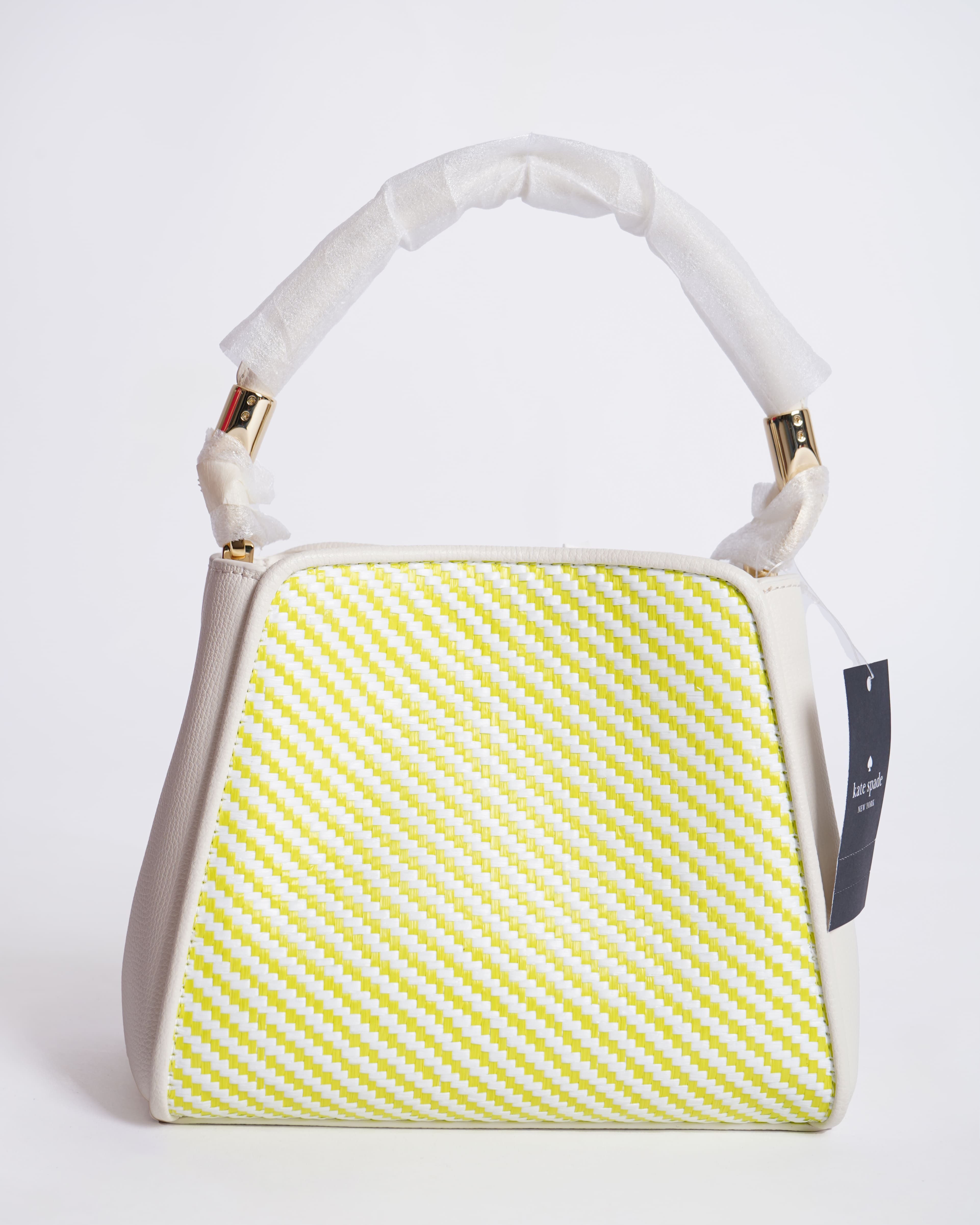 New Kate Spade Phoebe Straw Small Top Handle Bag