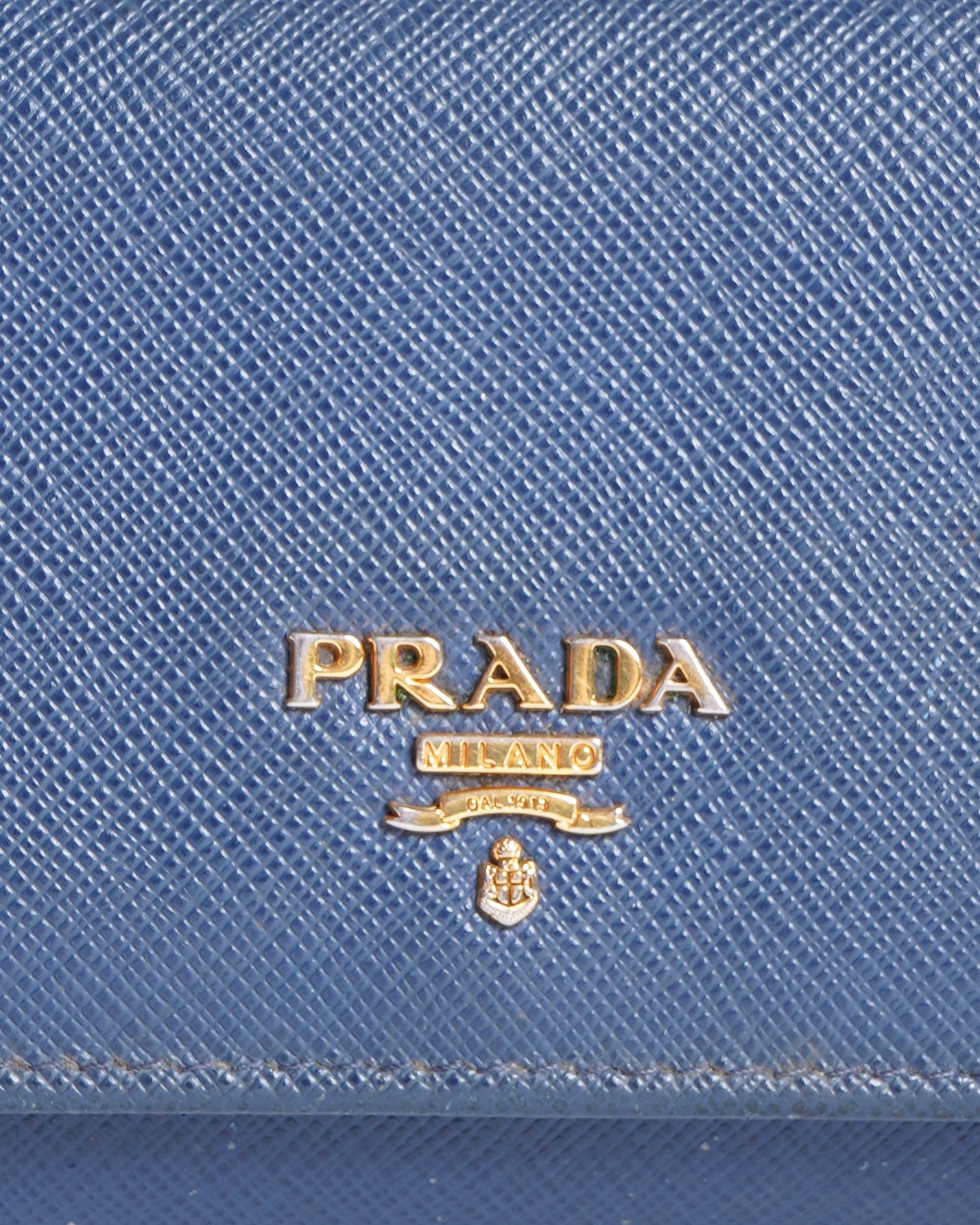 PRADA Fold Purse Wallet Saffiano Wallet