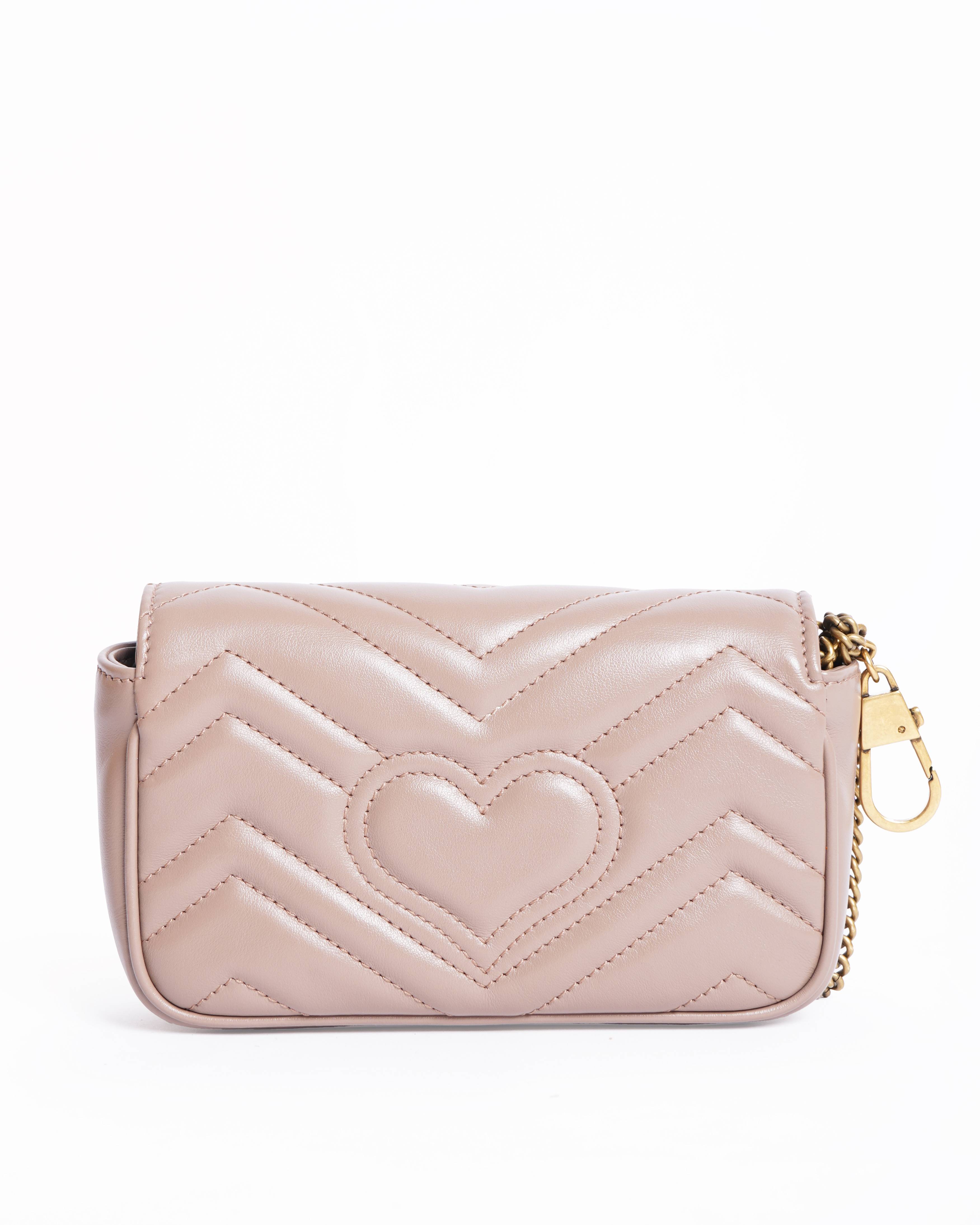 Gucci Marmont leather Mini Crossbody Bag