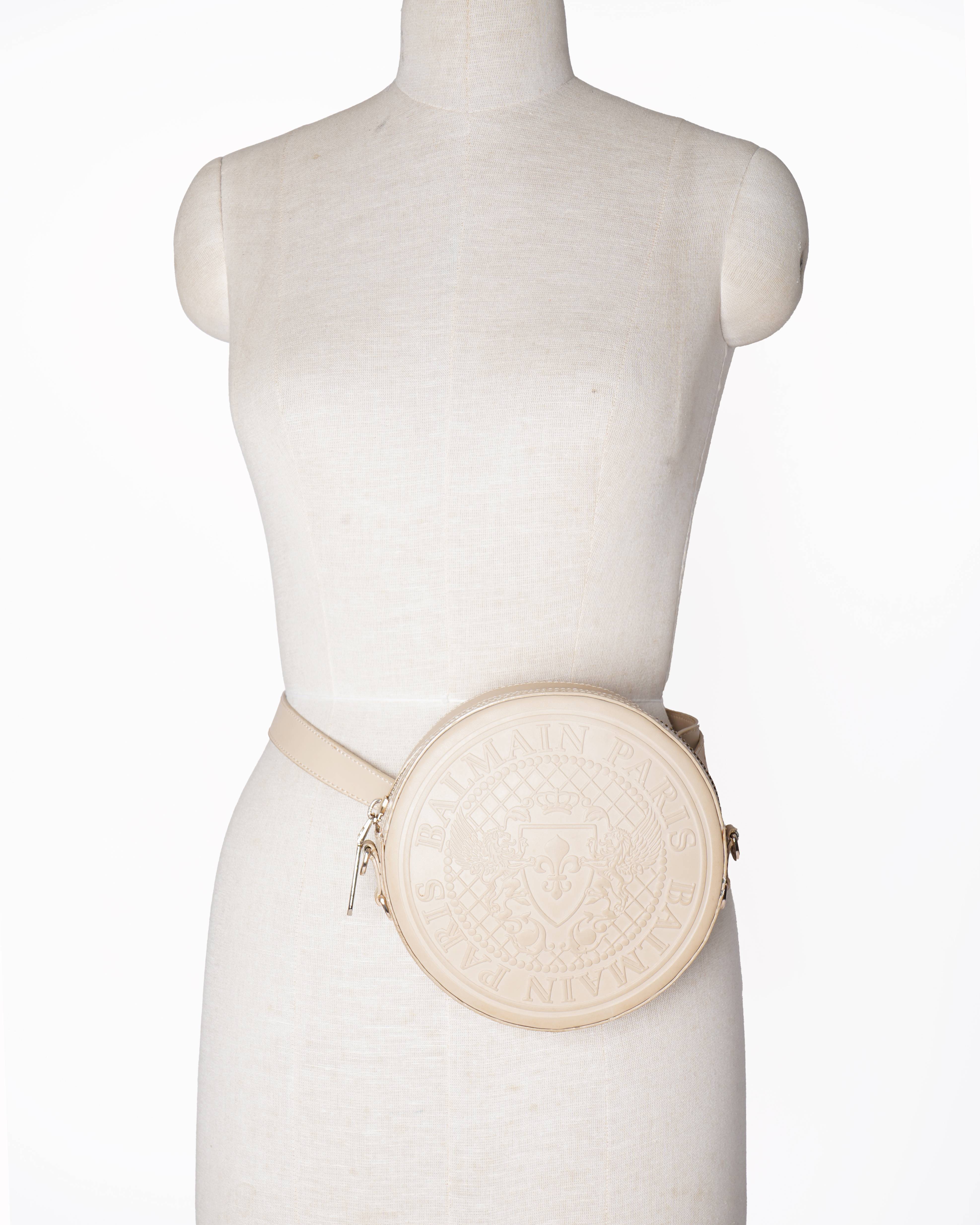 Balmain B-Army round crossbody bag