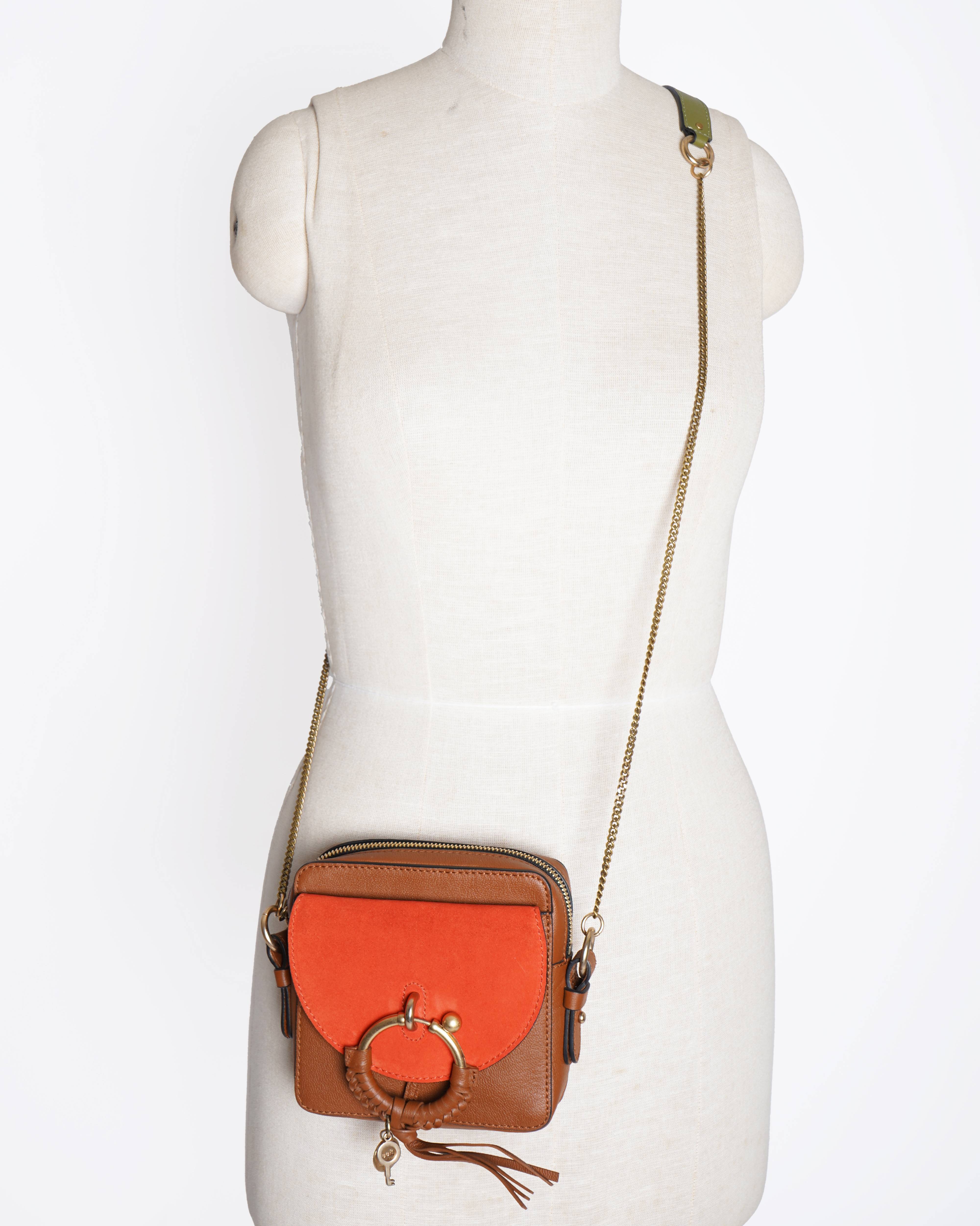 See By Chloé CrossBody Joan Leather & Suede Camera Bag