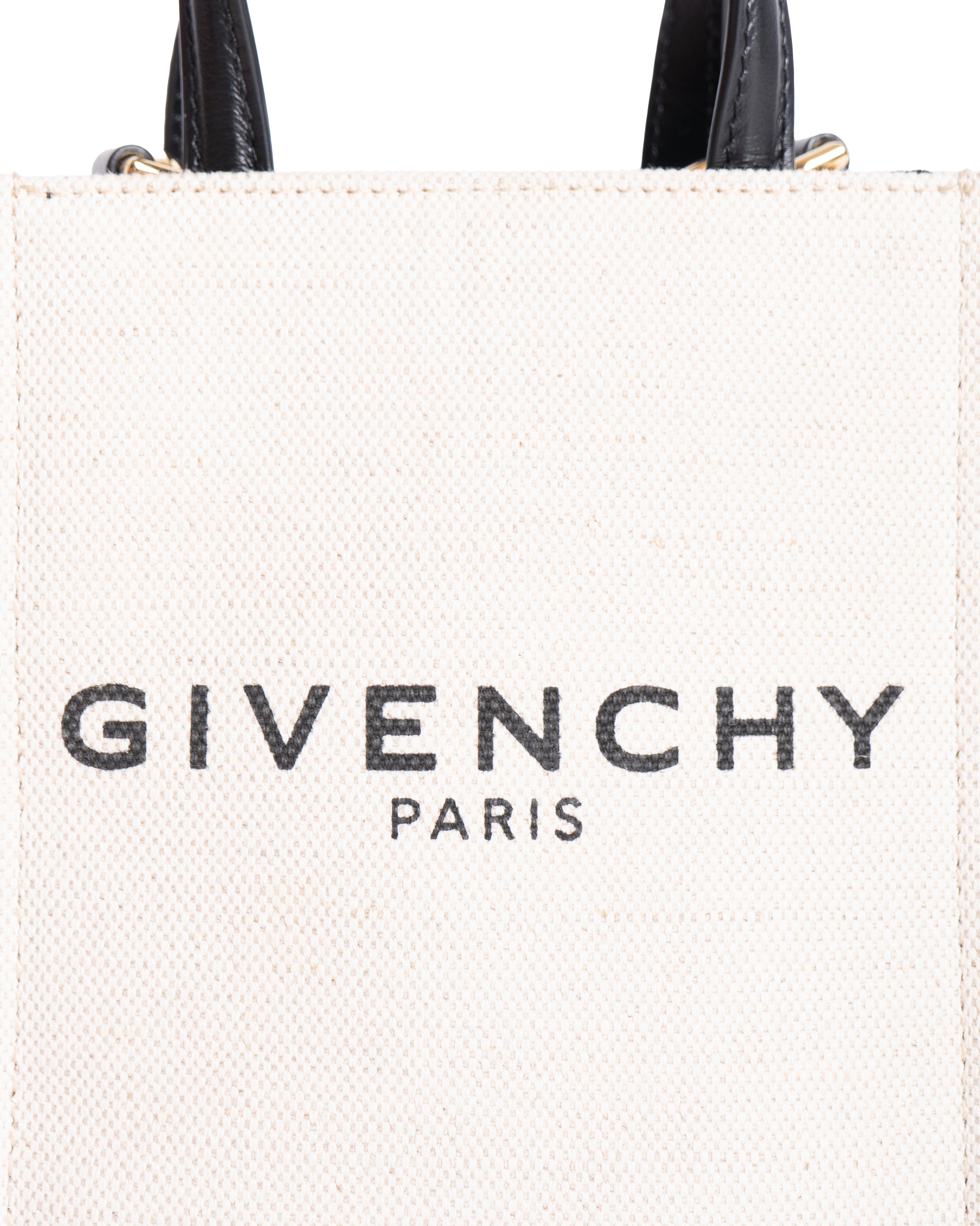 New Givenchy G Linen Rectangular Mini Tote