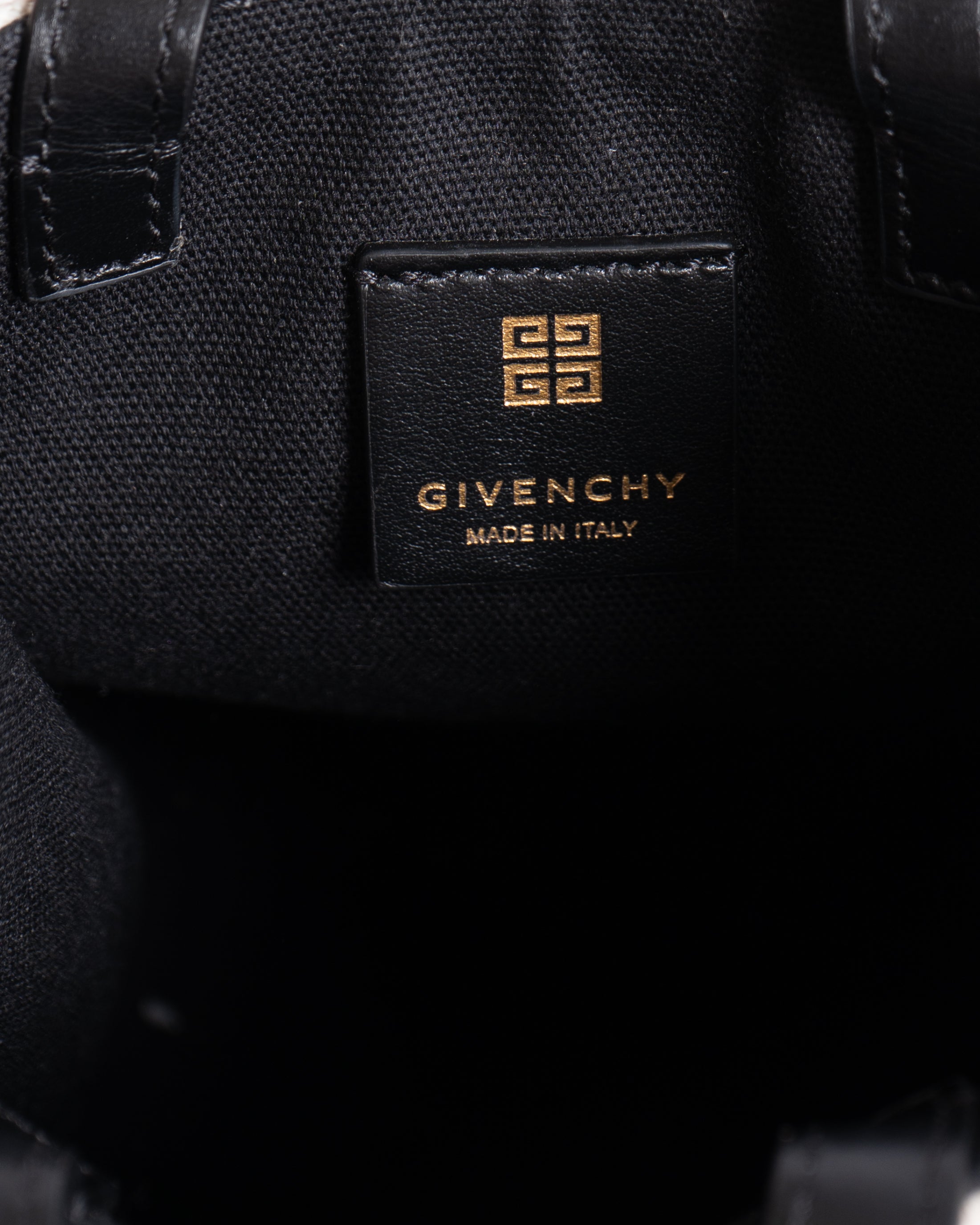 New Givenchy G Linen Rectangular Mini Tote