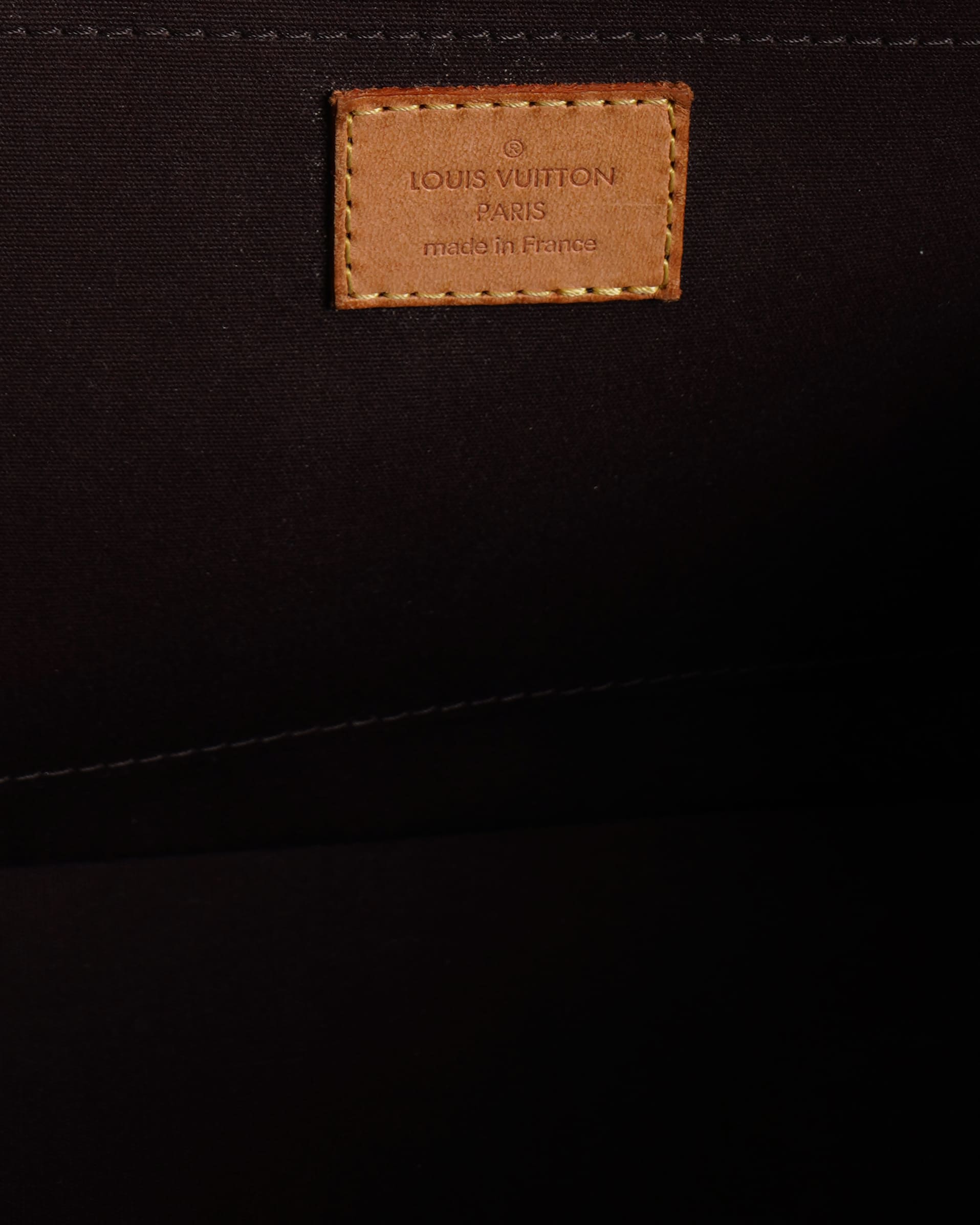 Louis Vuitton Ebene Copper Colour Amarante Monogram Vernis Shoulder Bag