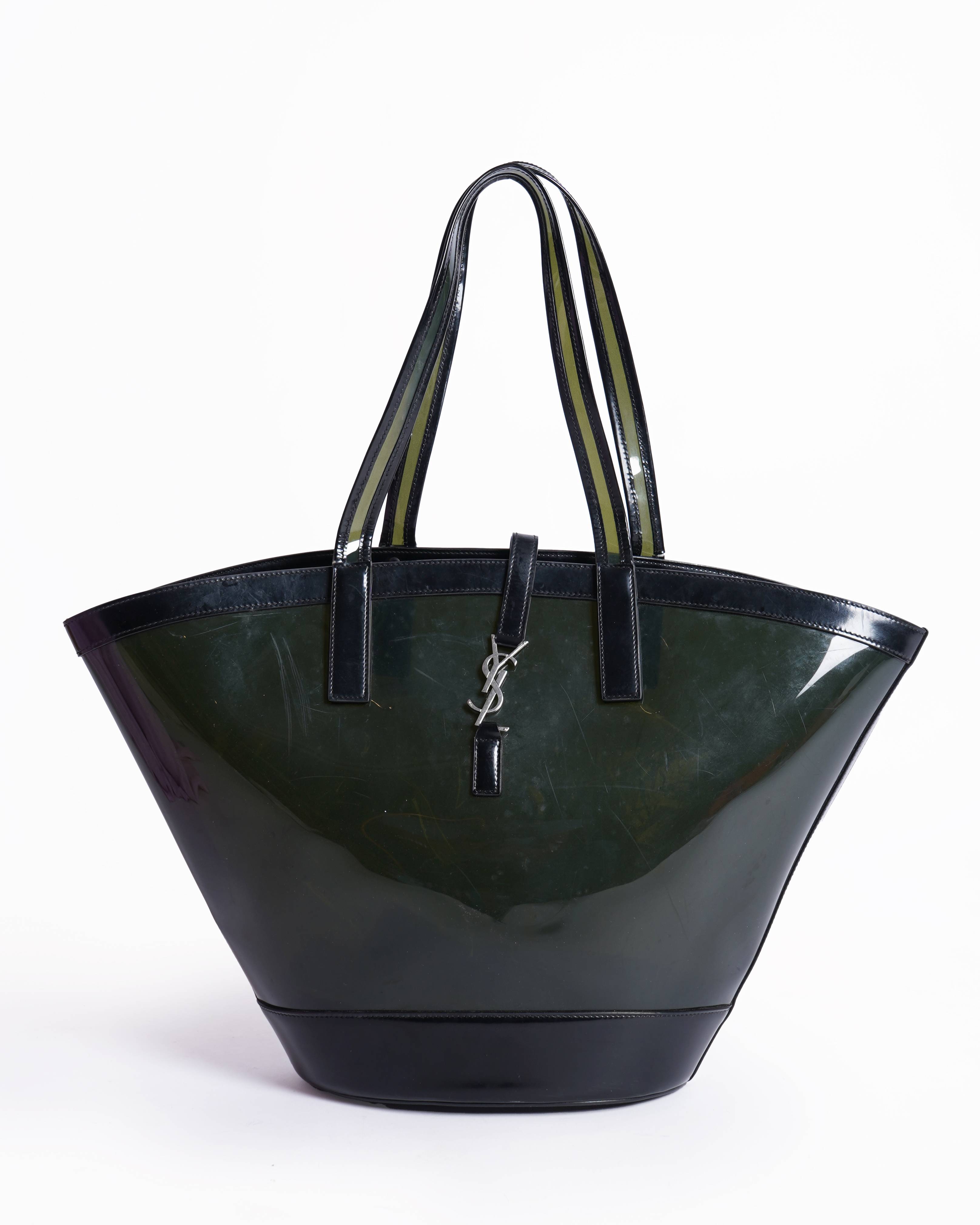 Saint Laurent
Green Panier medium tote bag