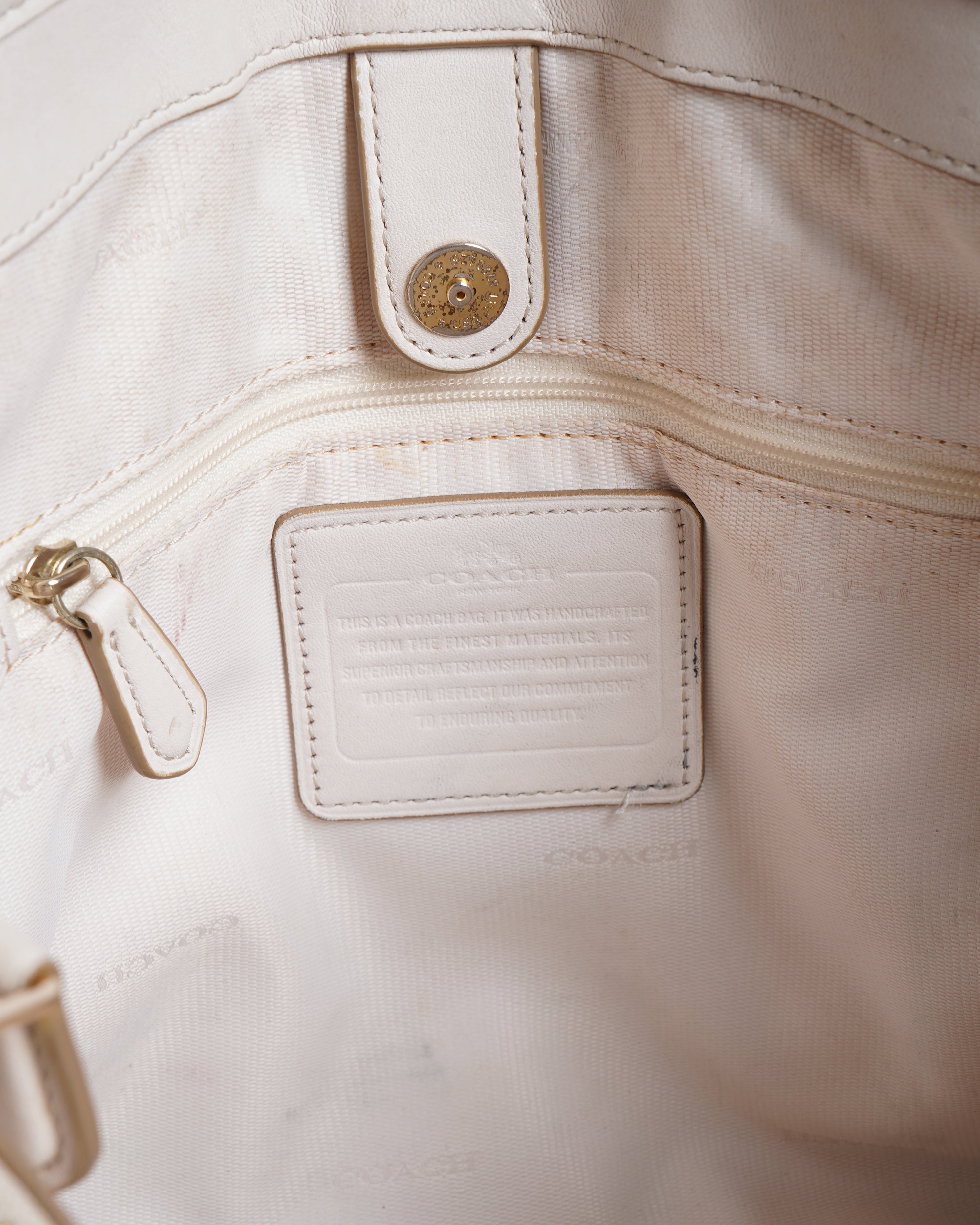 Coach
Signature leather tote bag