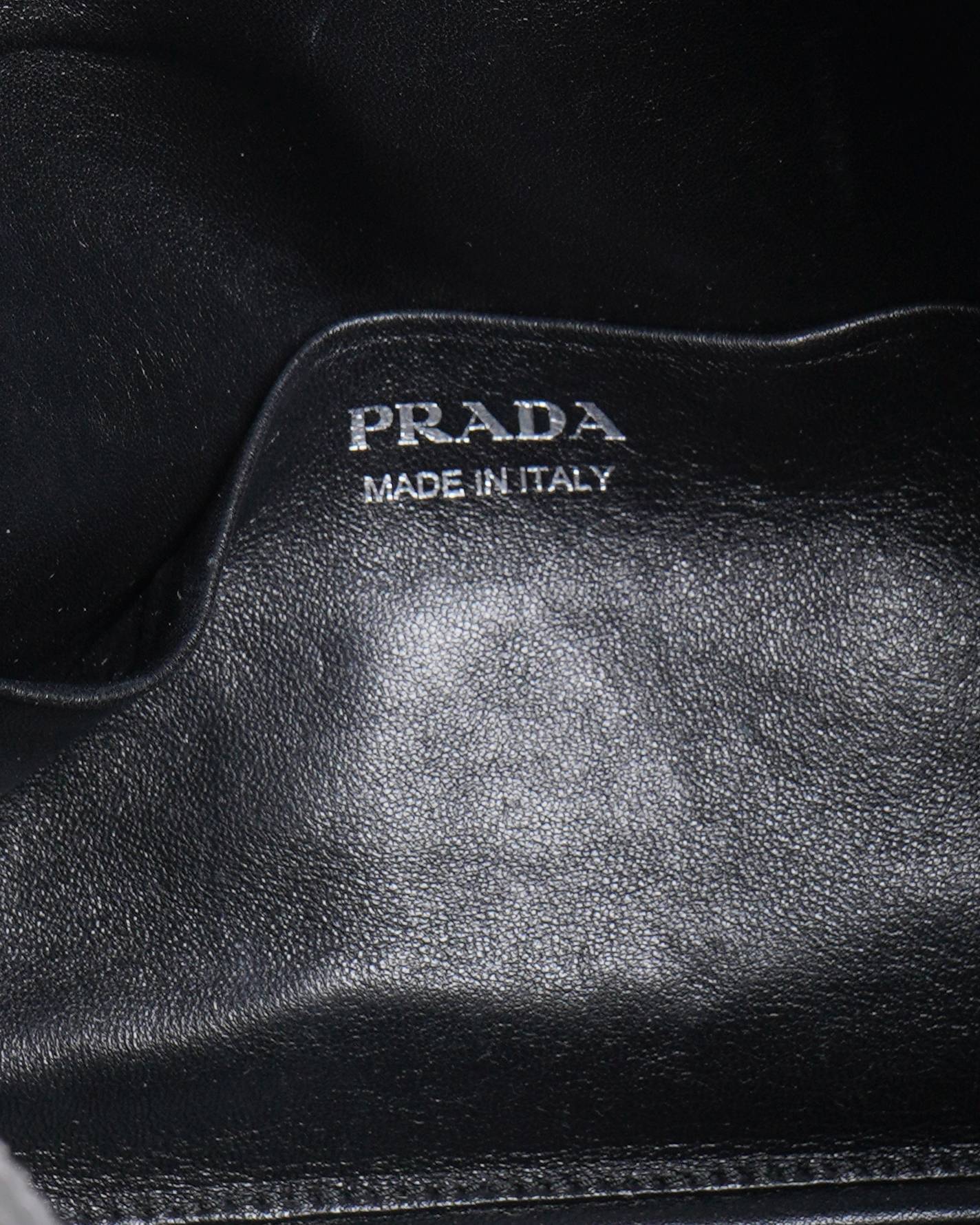 New Prada grey supernova satchel bag