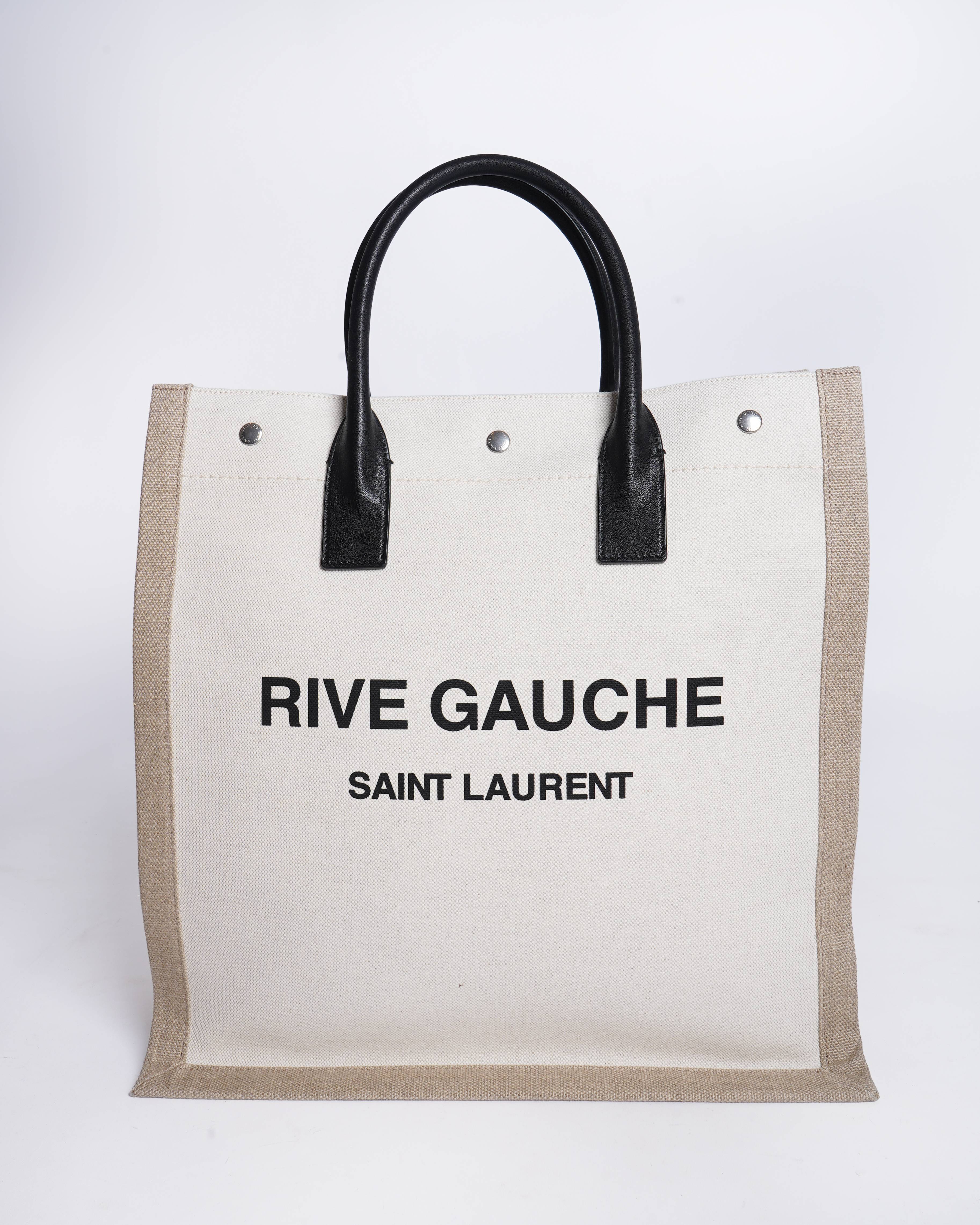 New Saint Laurent
White Rive Gauche Tote