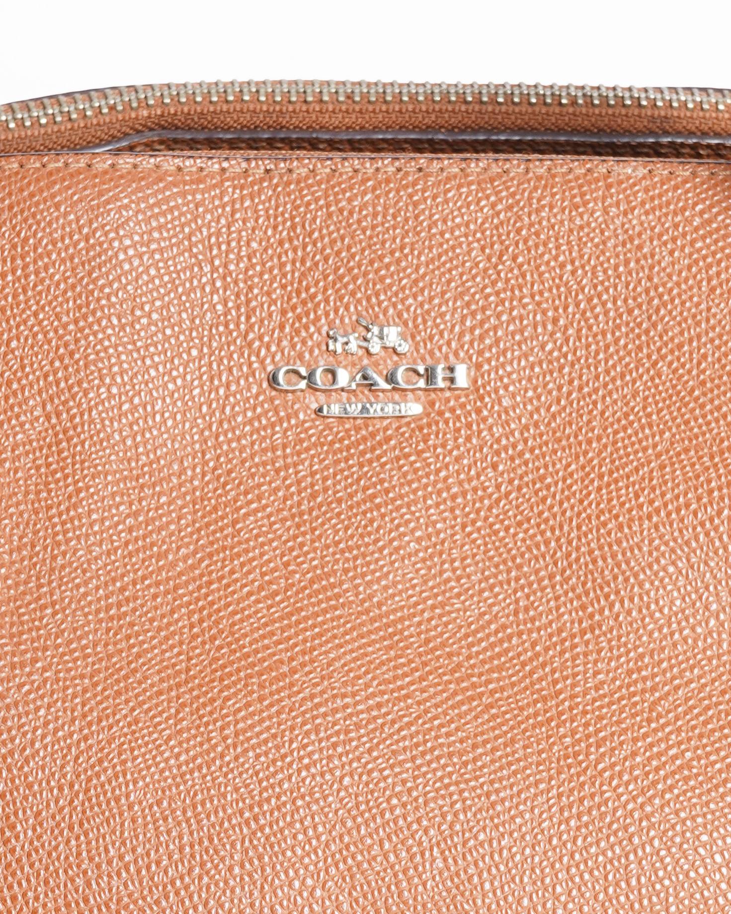 Coach Brown Leather Kelsey Tote Bag