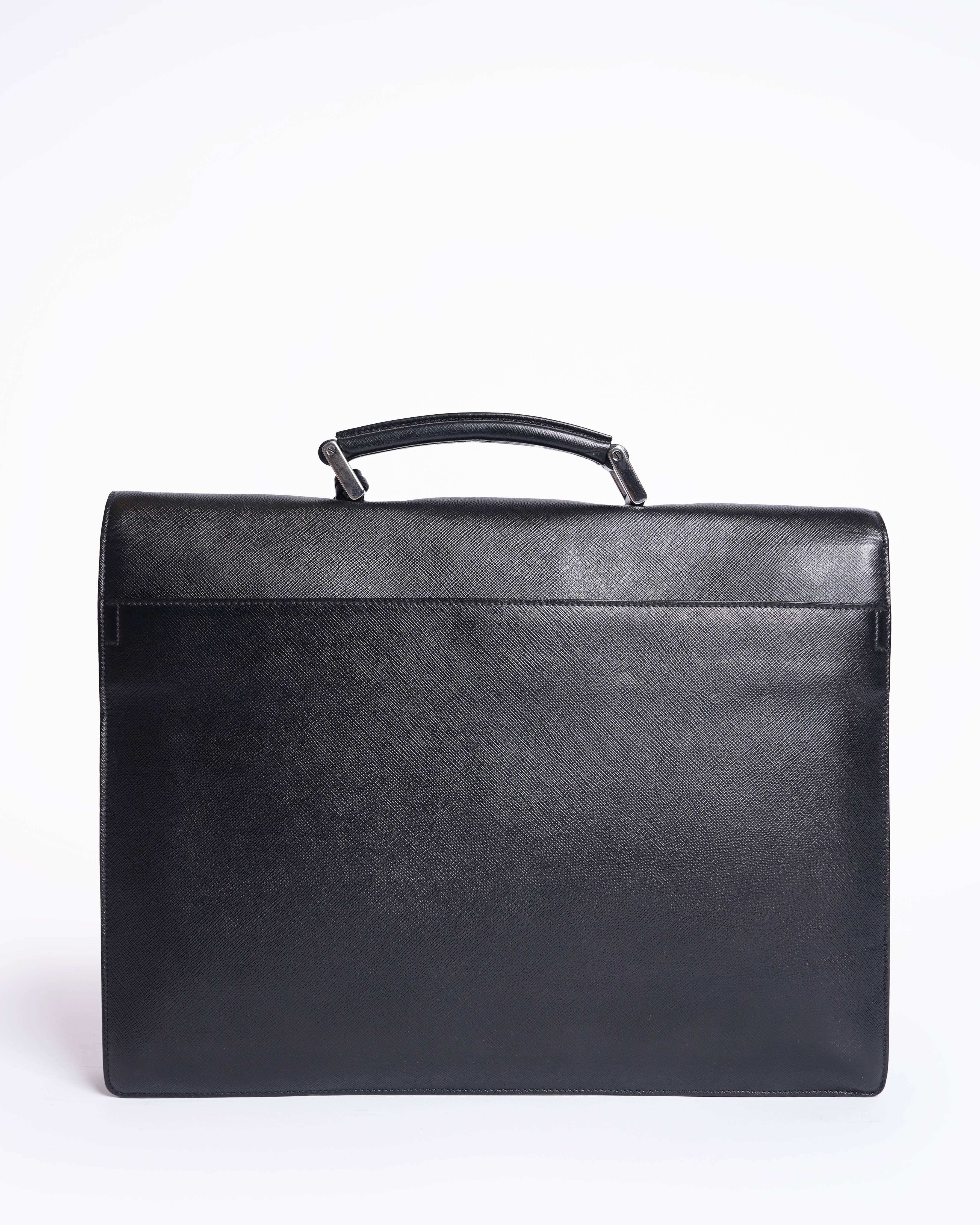 Prada Men's Cartella Briefcase