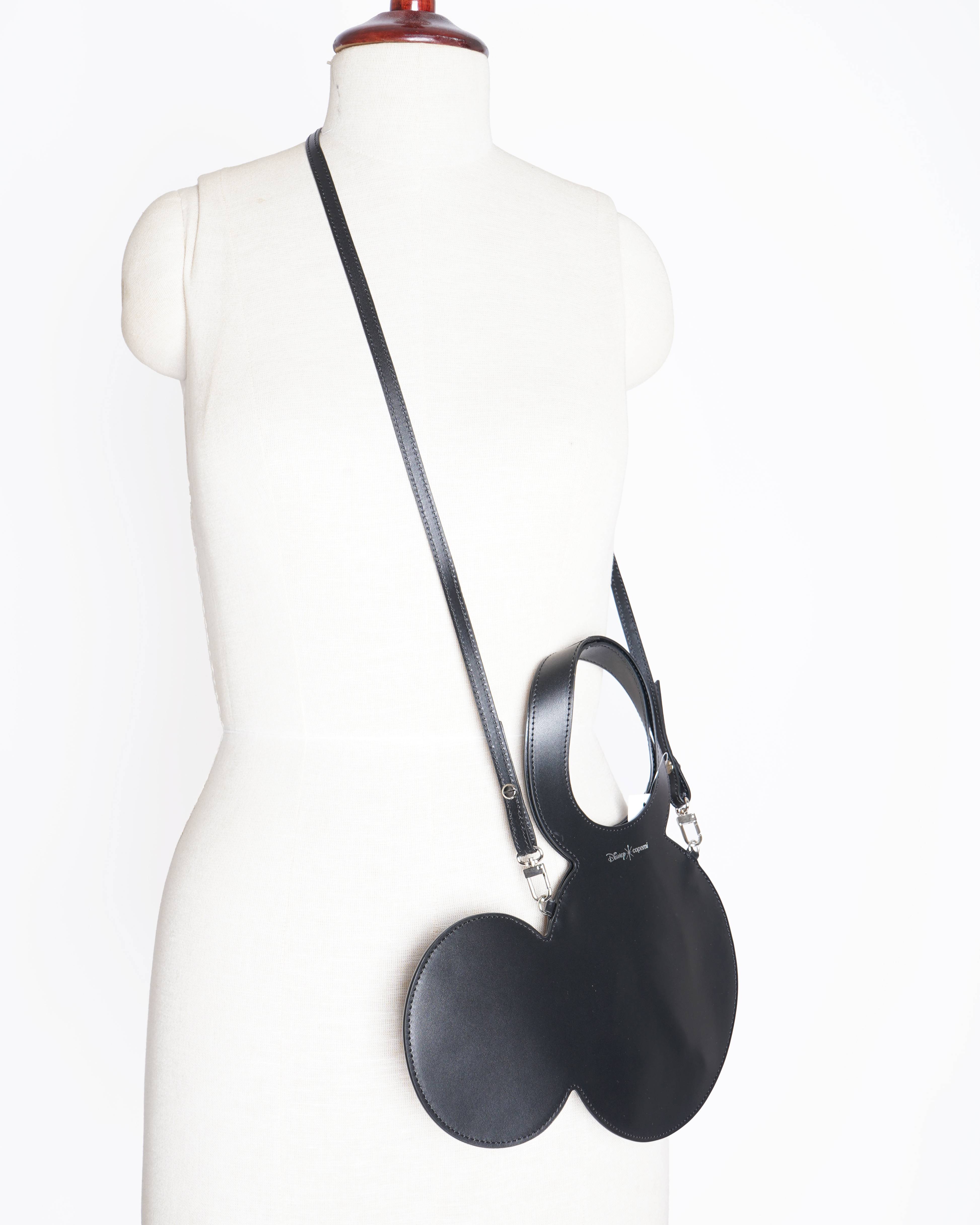 New Coperni Black x Disney Crossbody Mickey Tote Bag