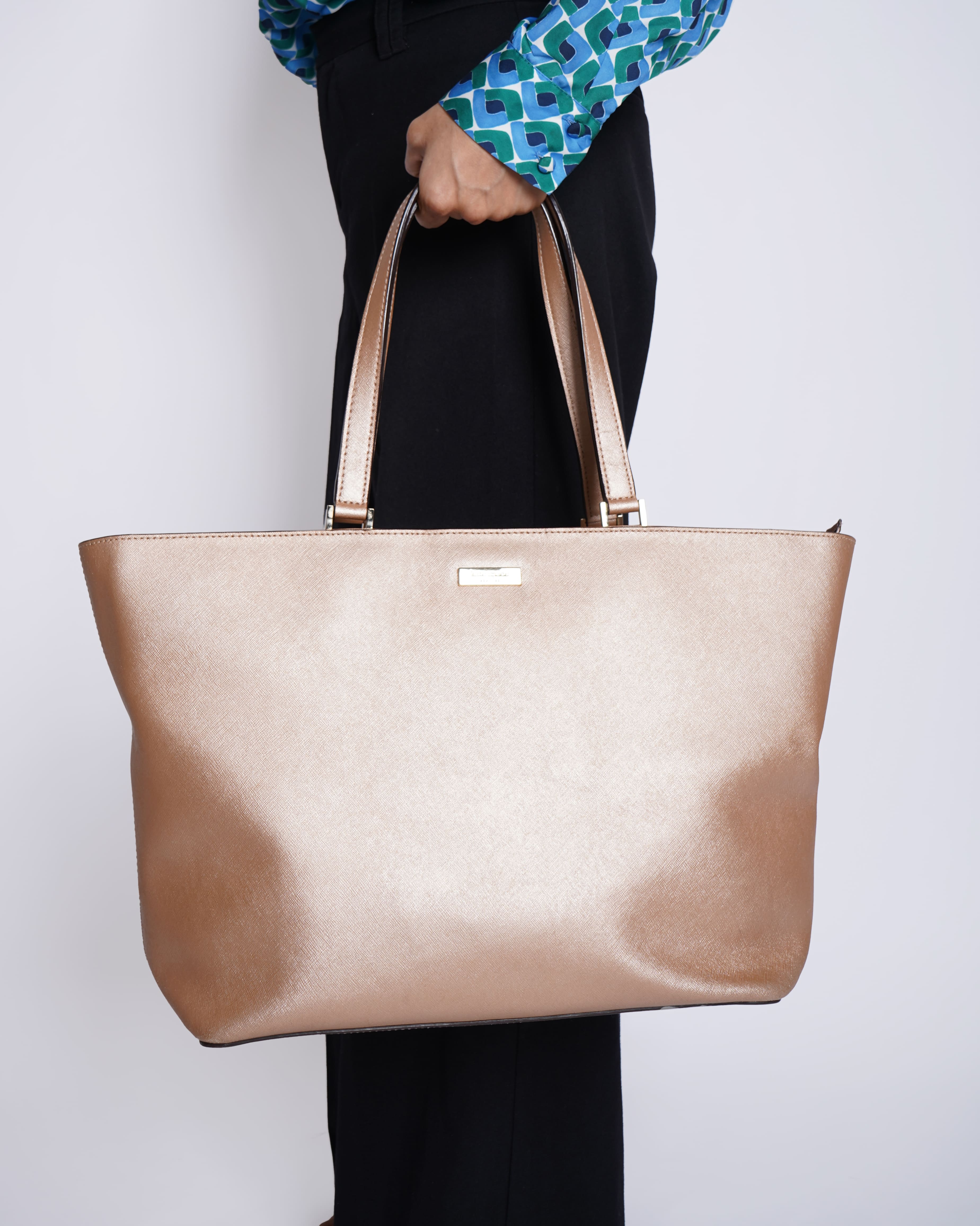Kate Spade Rose Gold Tote