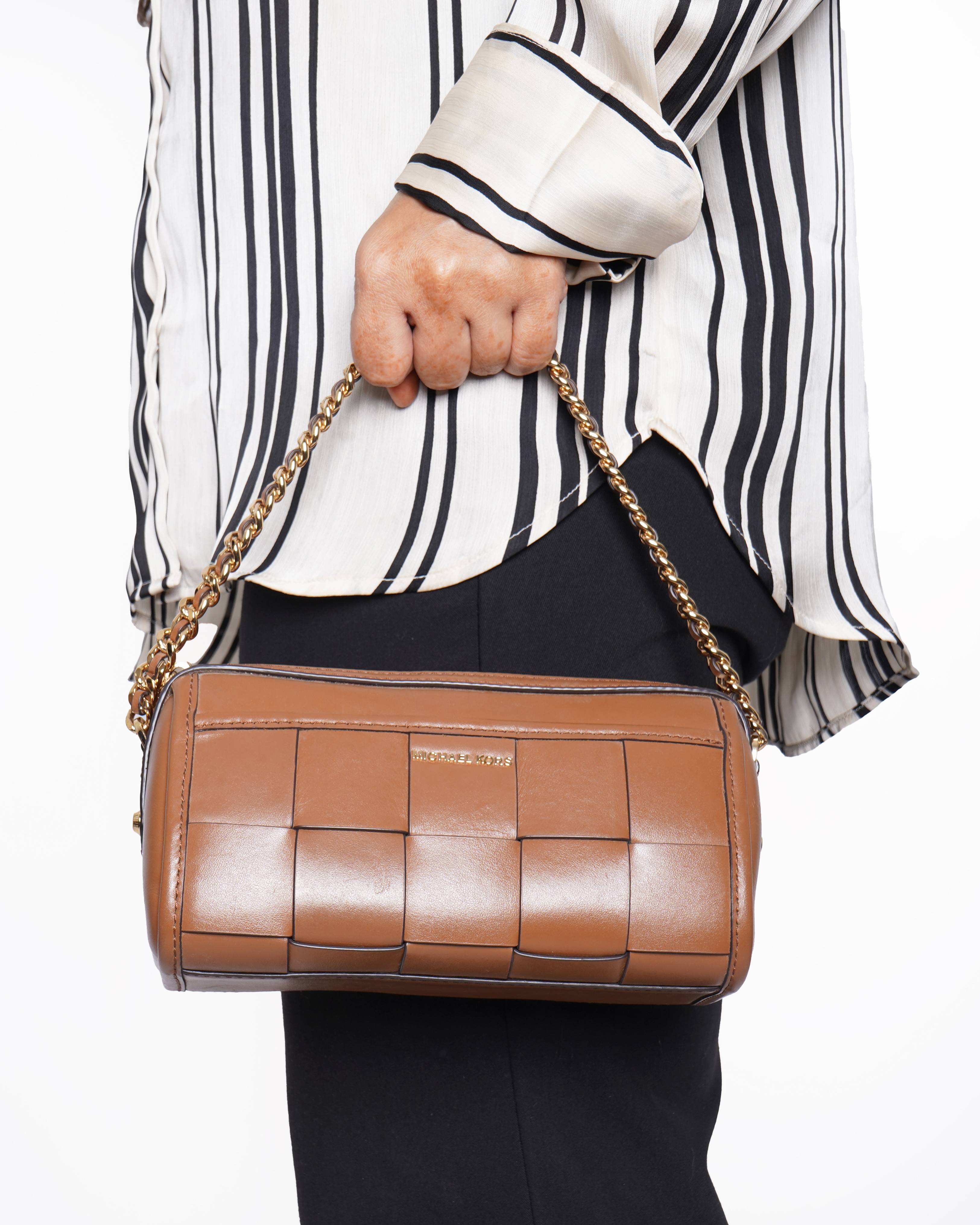 Michael Kors 
Mini Faux Leather Crossbody Bag