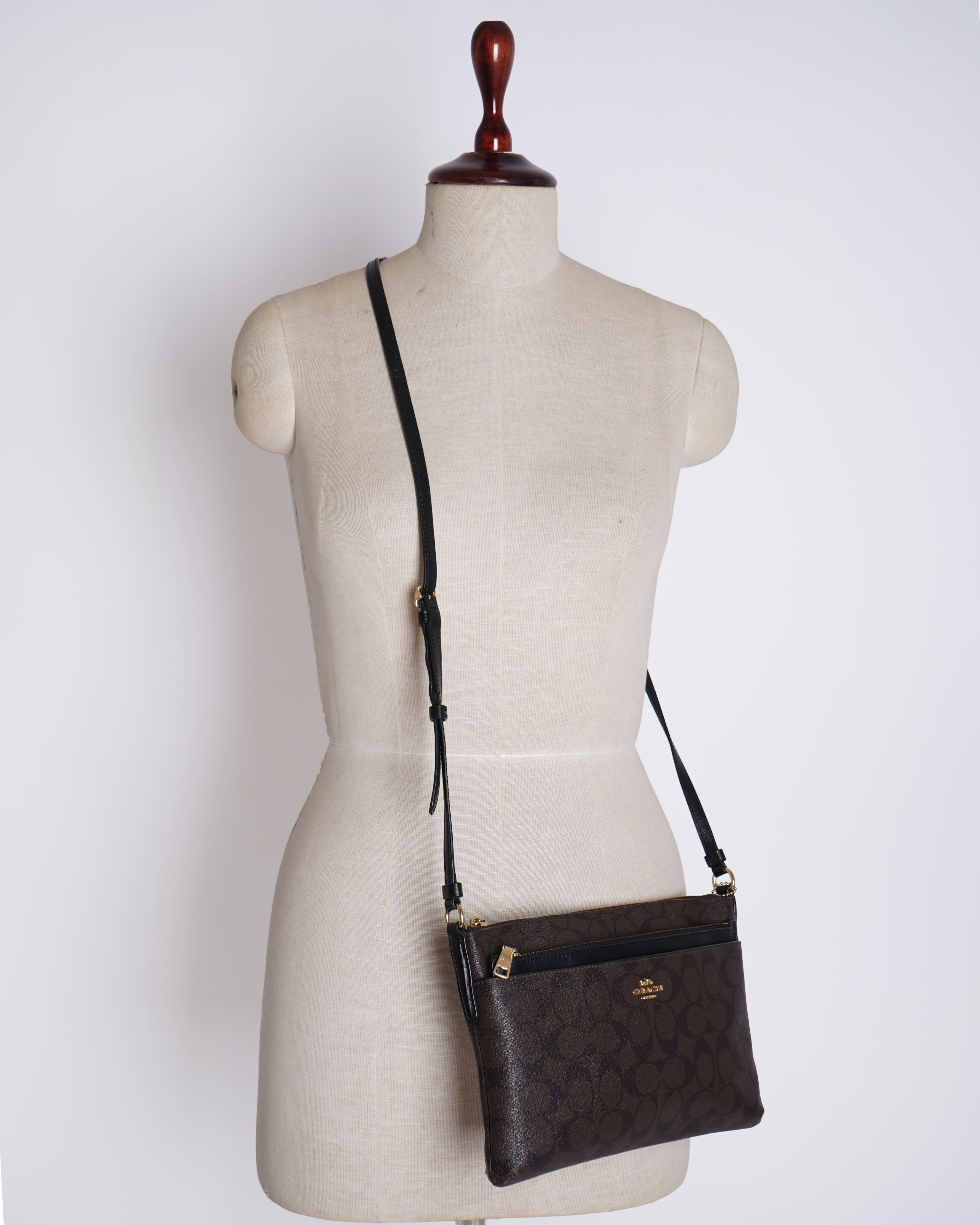 Coach Monogram Crossbody Bag