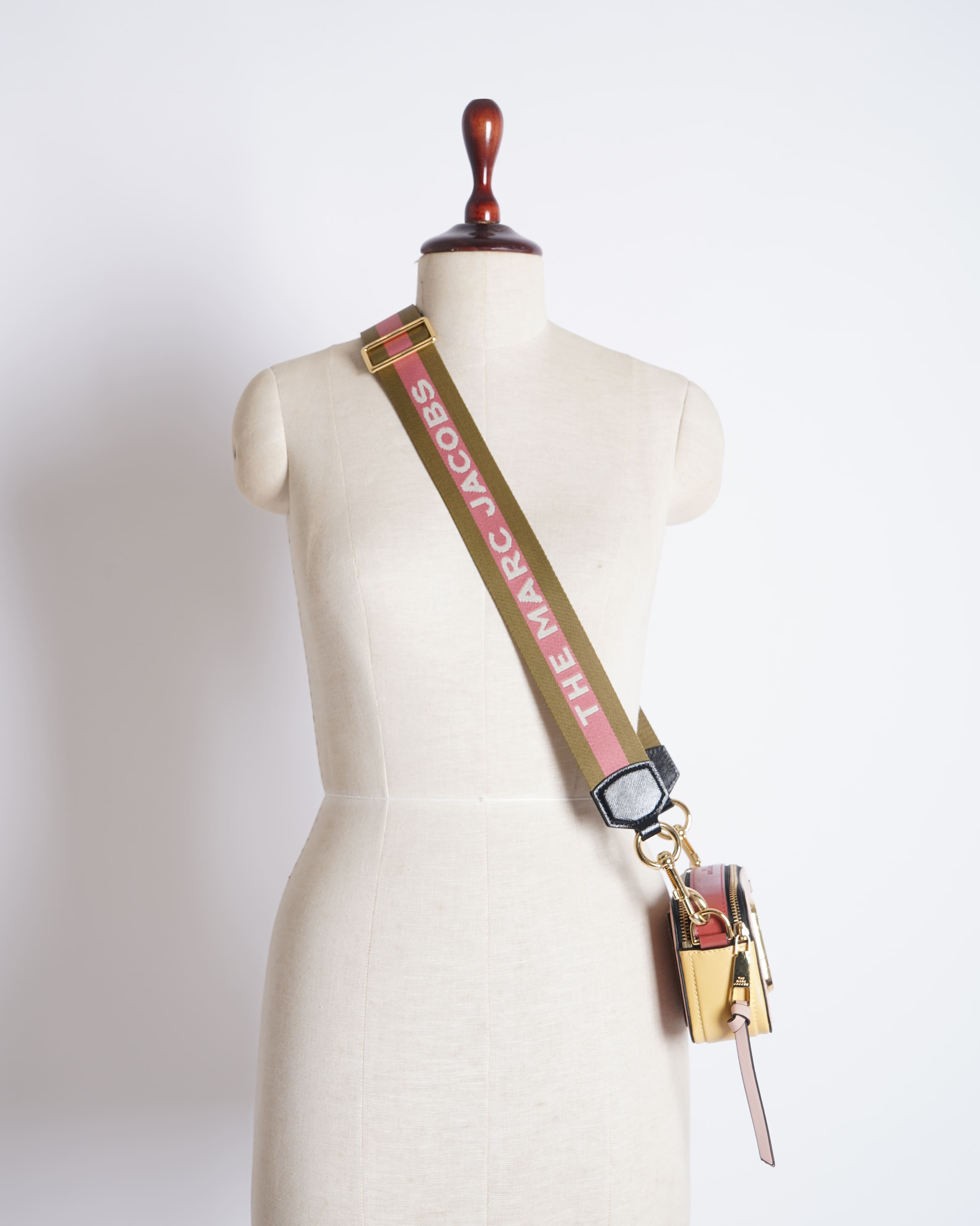 Marc Jacobs Leather Snapshot Camera Crossbody Bag