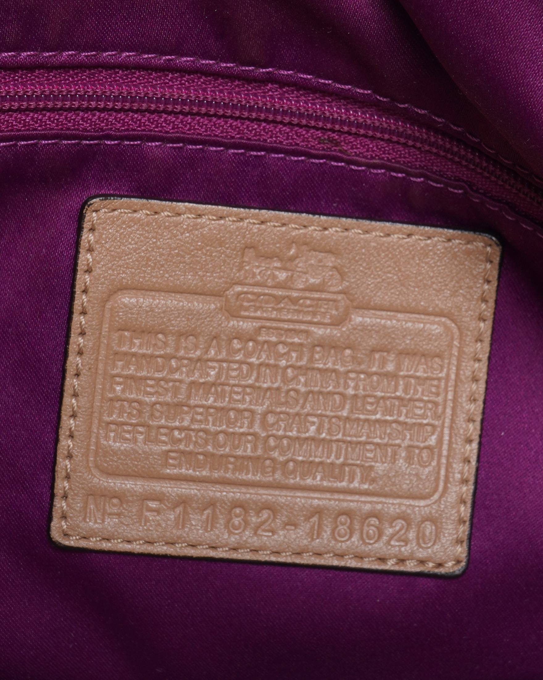 Coach
Madison Gathered Leather Satchel in tan