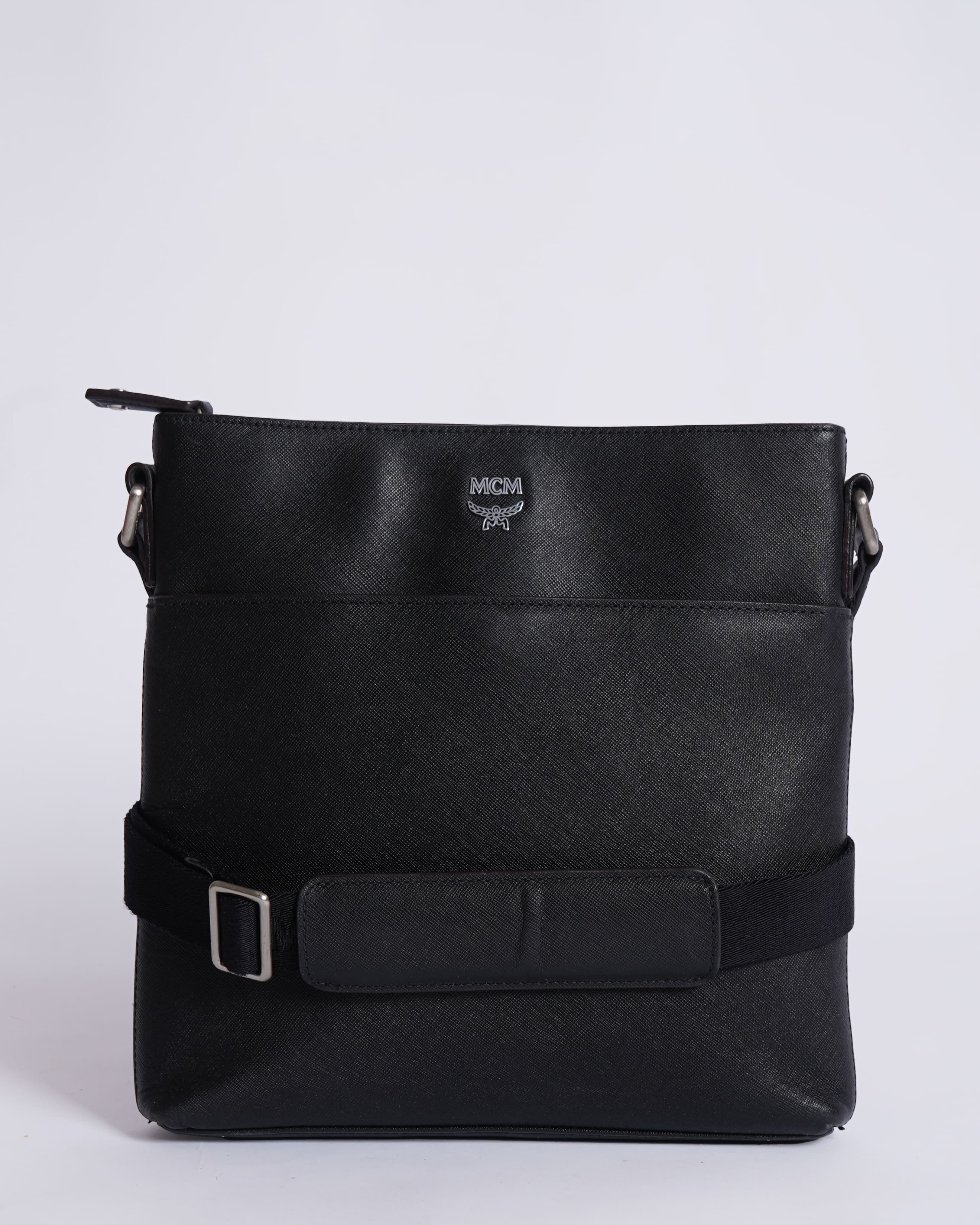 MCM Leather Bag in Black