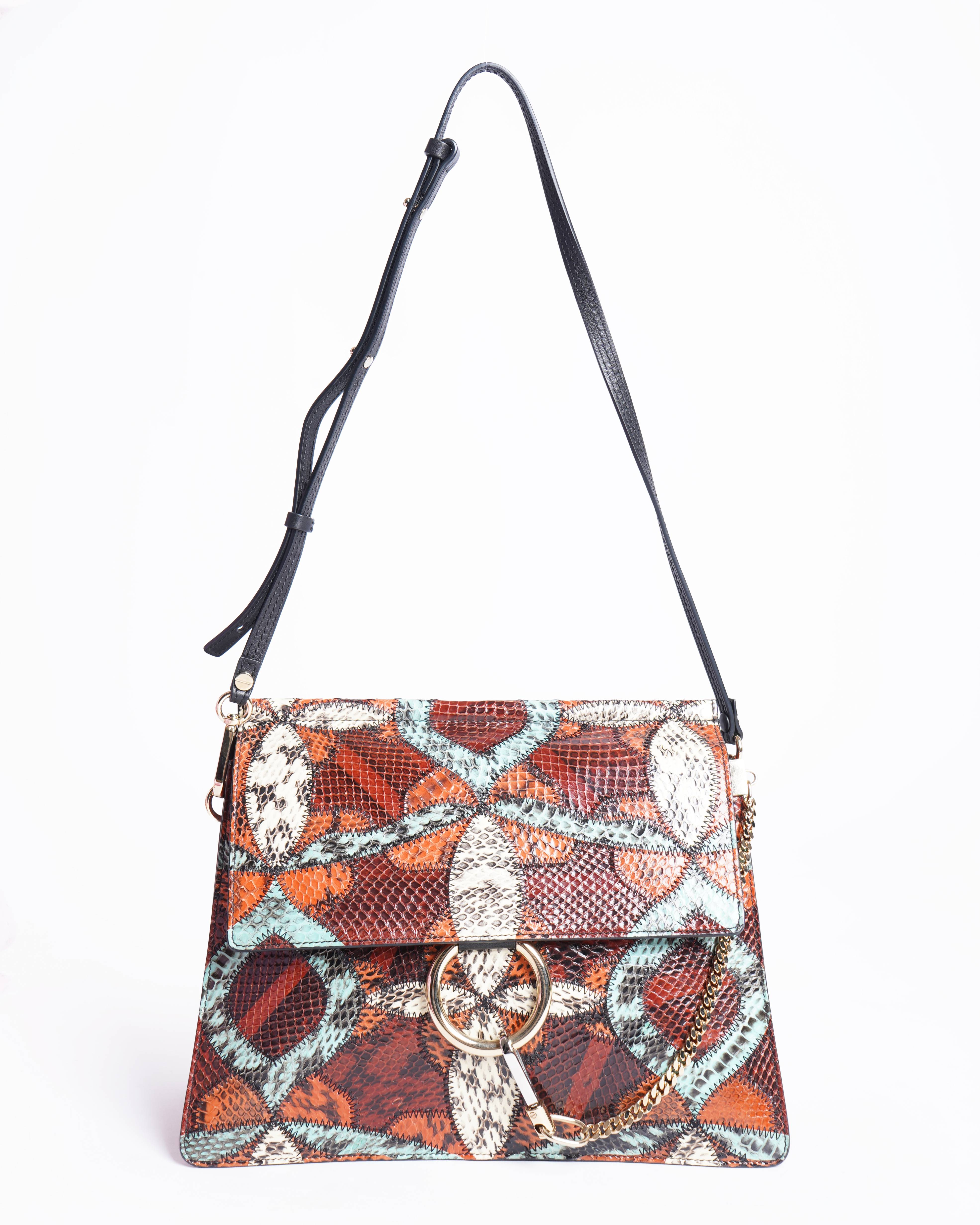 Chloé Faye Classic Autumn Colour Shoulder Bag