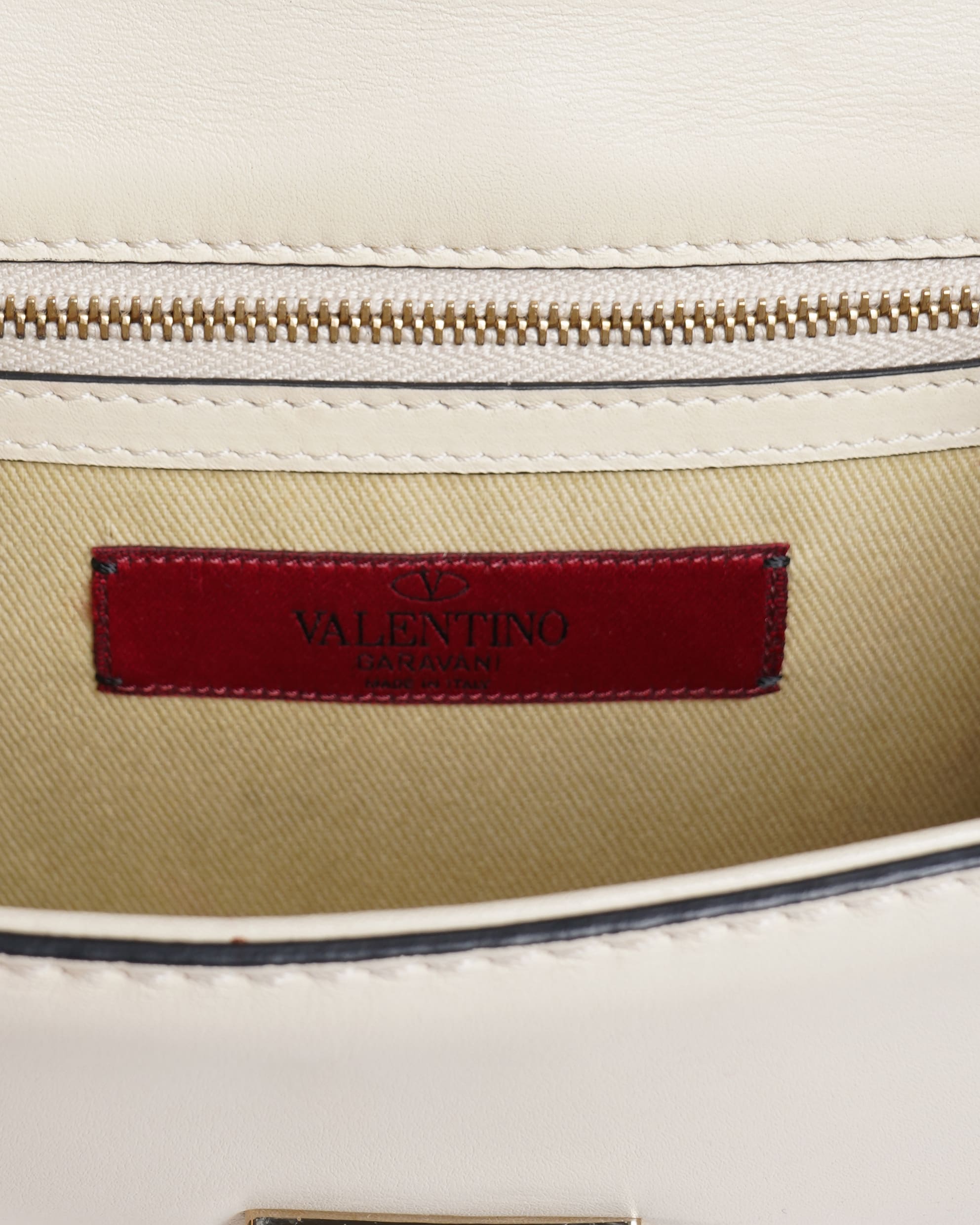Valentino Rockstud goam lock pink shoulder Bag