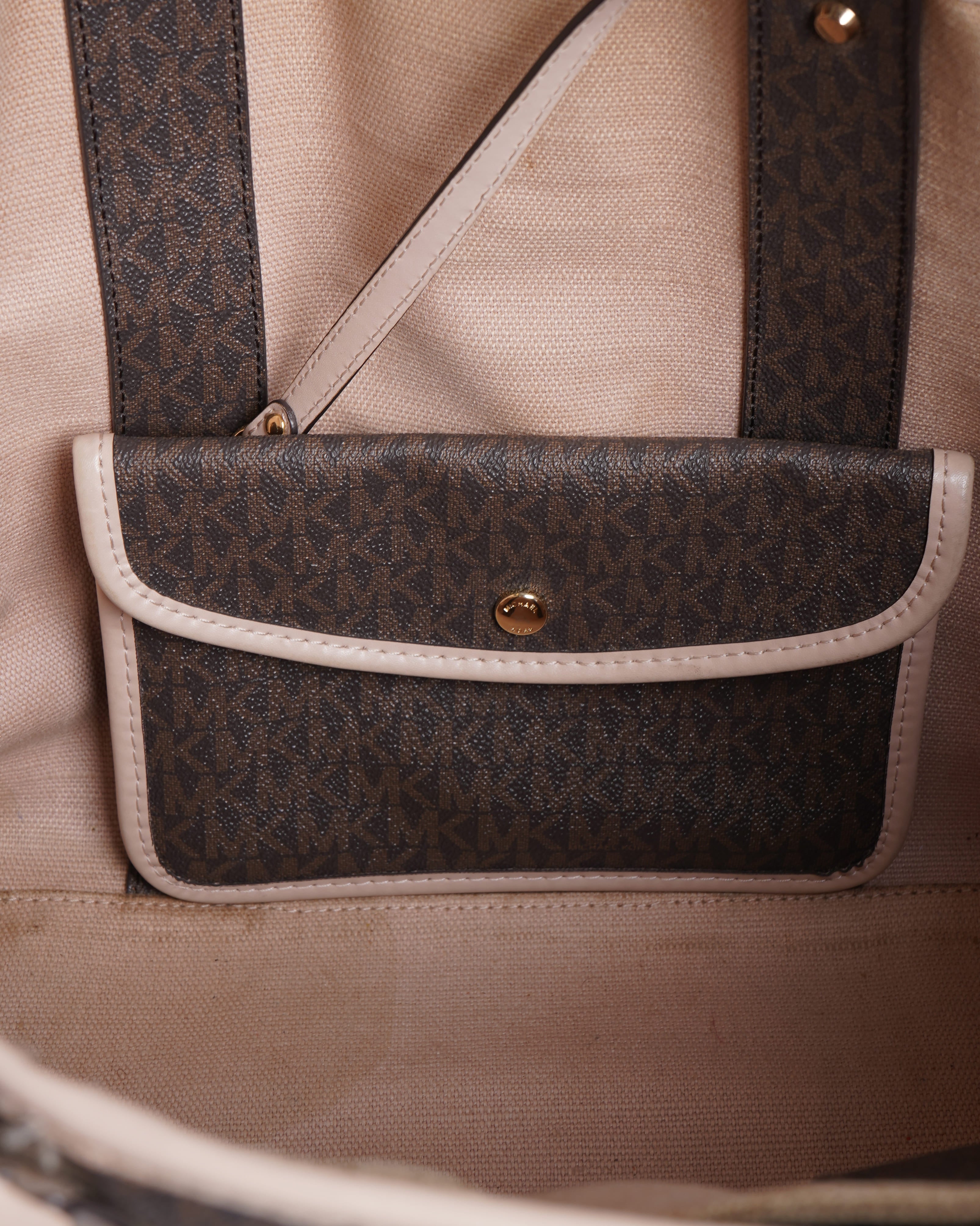 Michael Kors Monogram Tote Bag