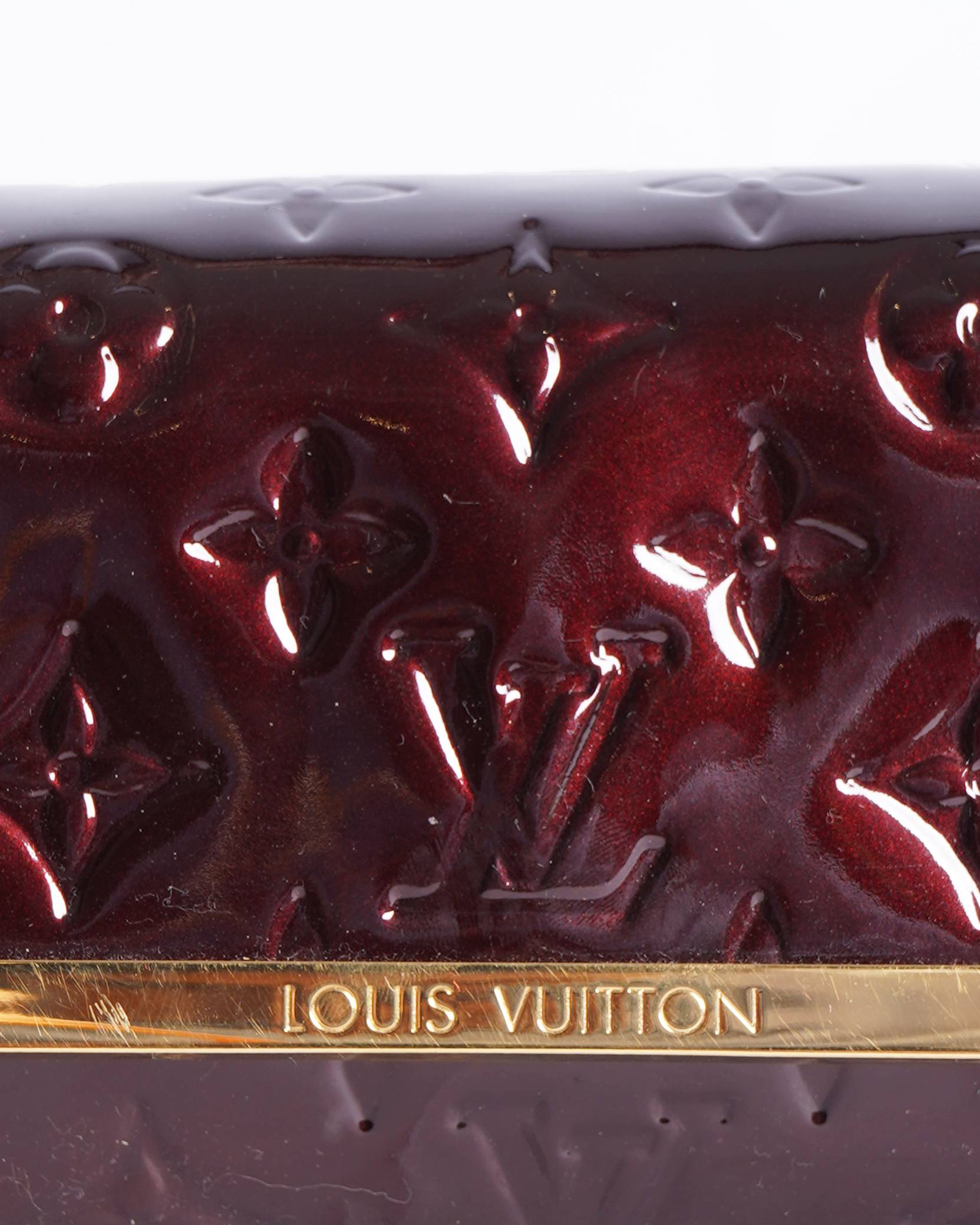 Louis Vuitton Amarante Monogram Vernis Rossmore MM Bag