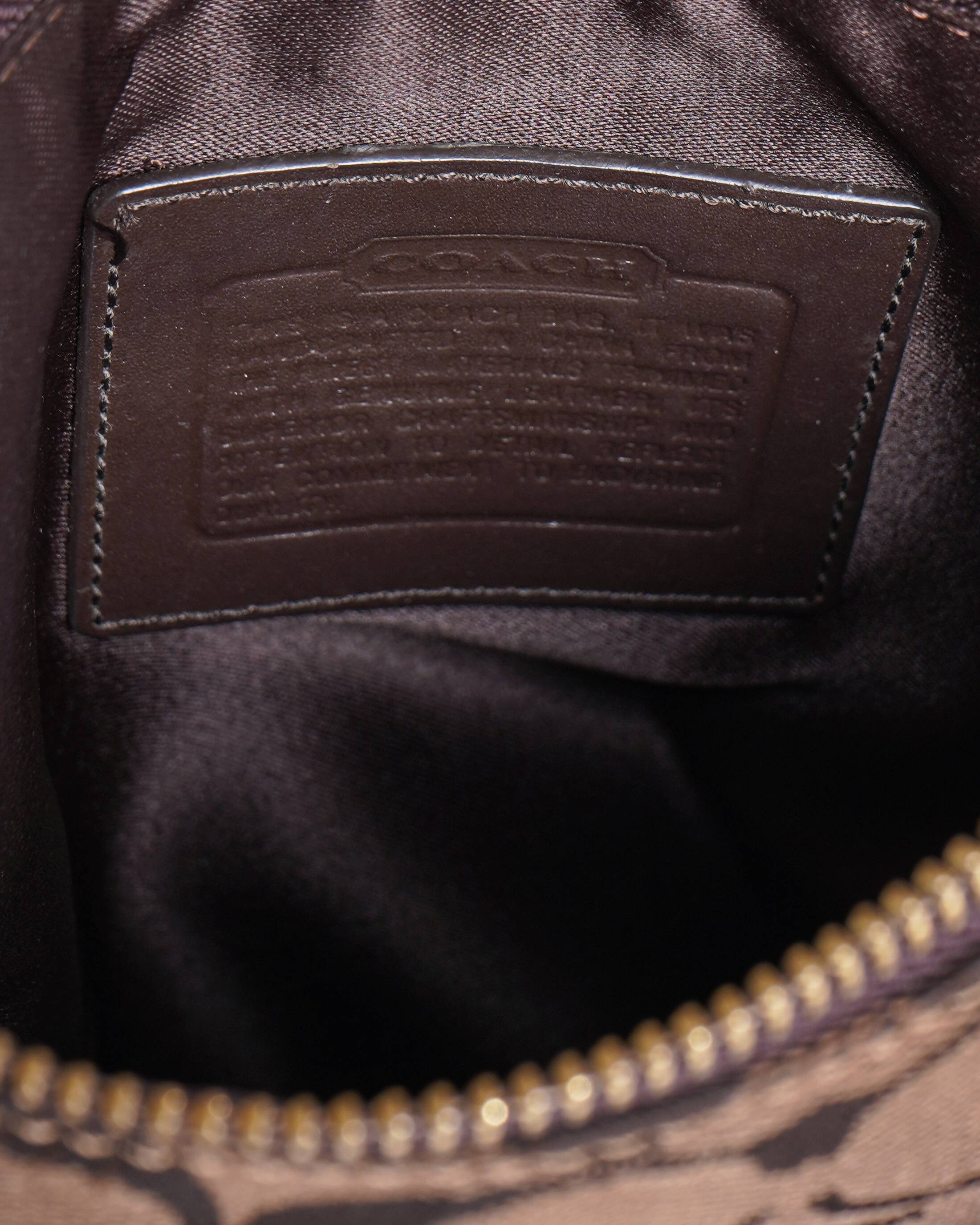 Coach Brown/Tan Messenger Bag