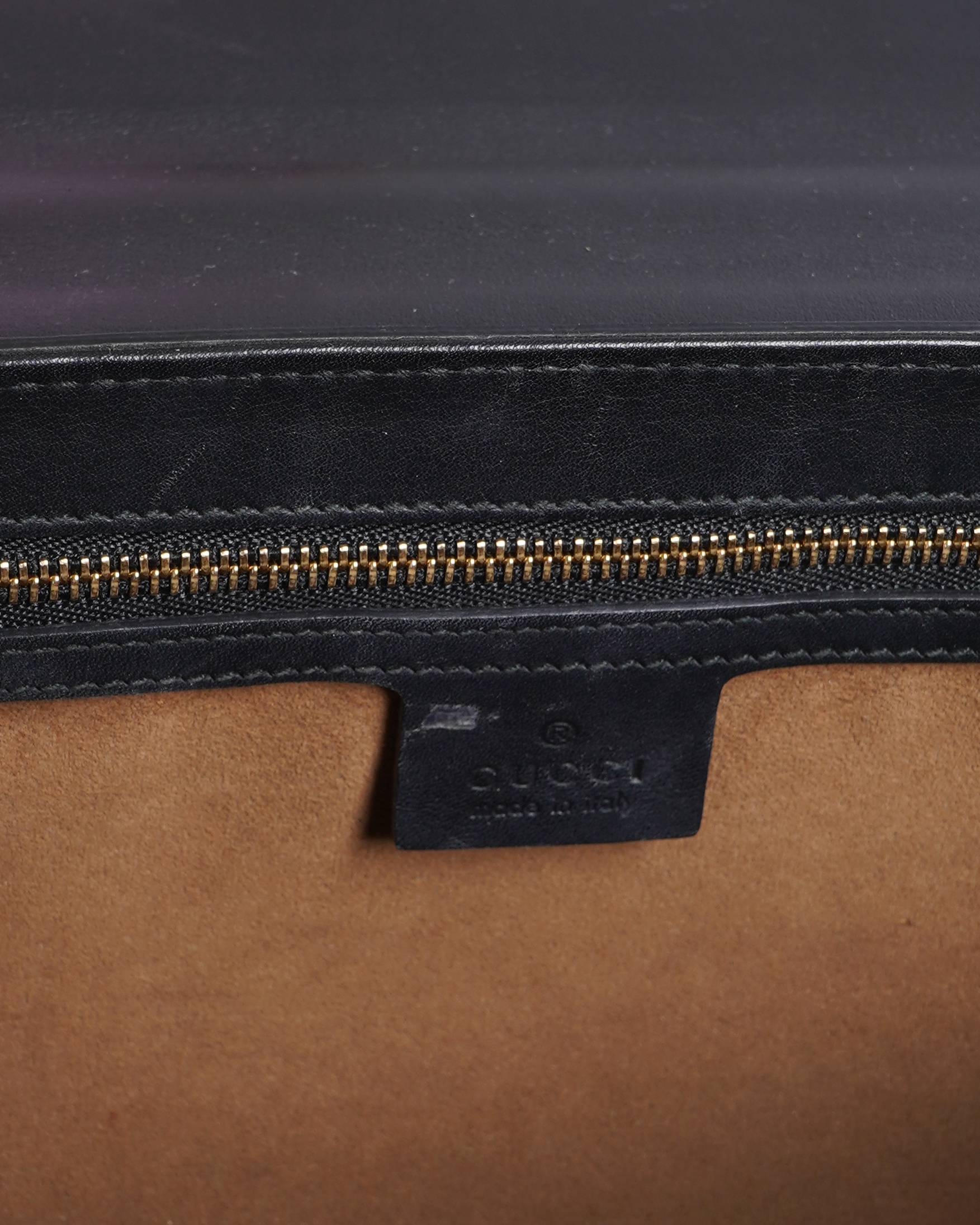 Gucci gg supreme padlock Shoulder Bag