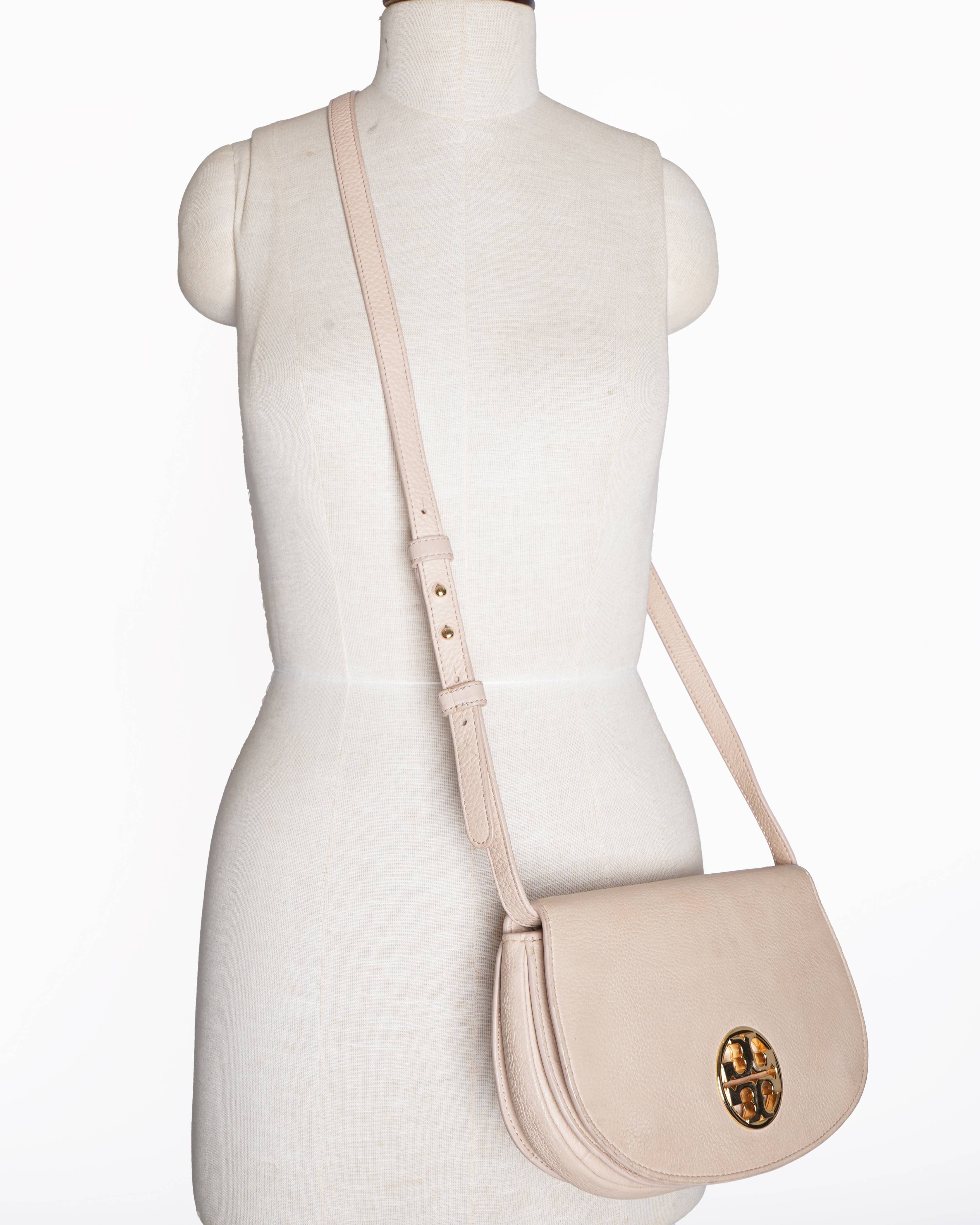Tory burch Leather Britten Crossbody Bag