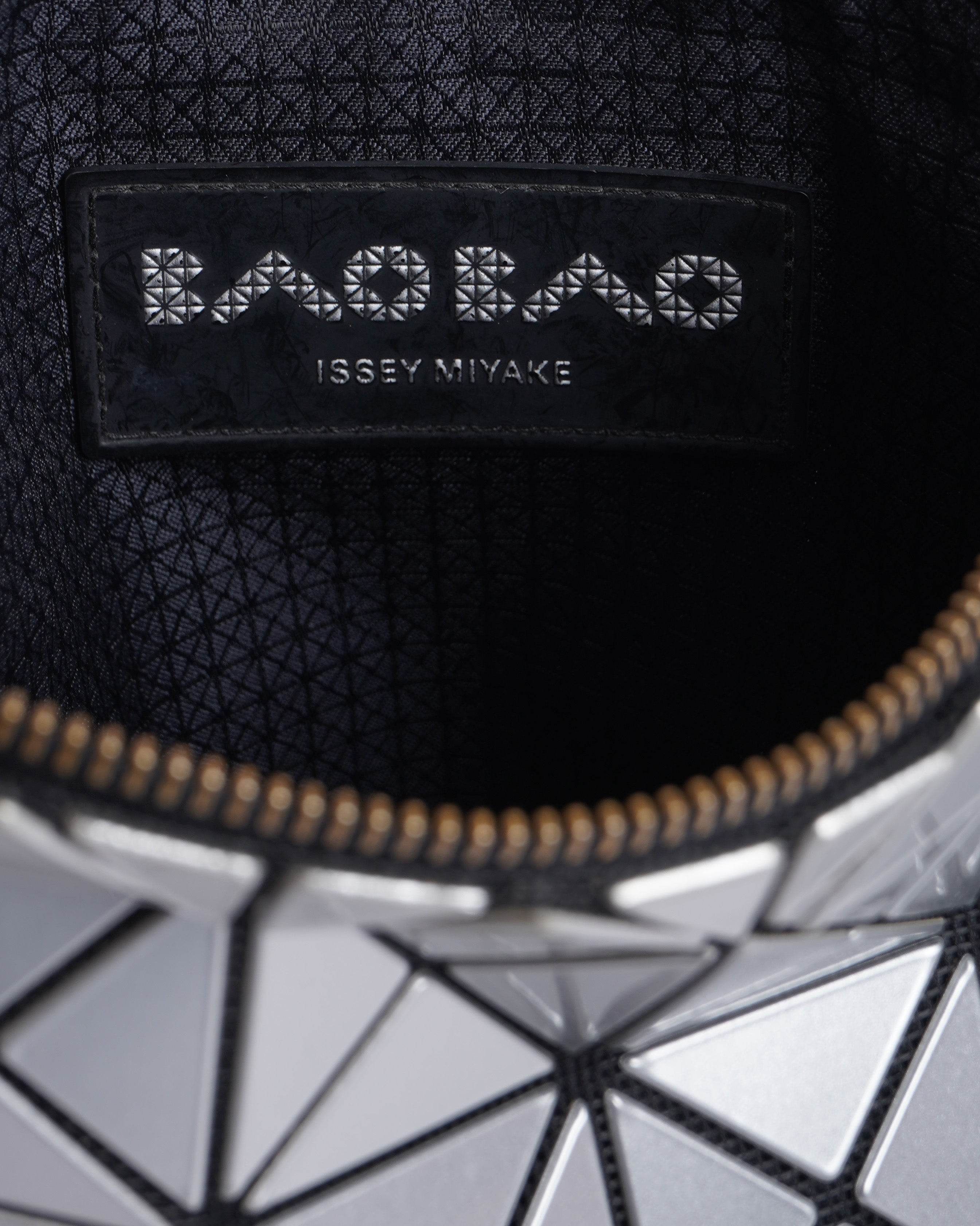 Bao Bao by Issey Miyake Prism Silver Tote