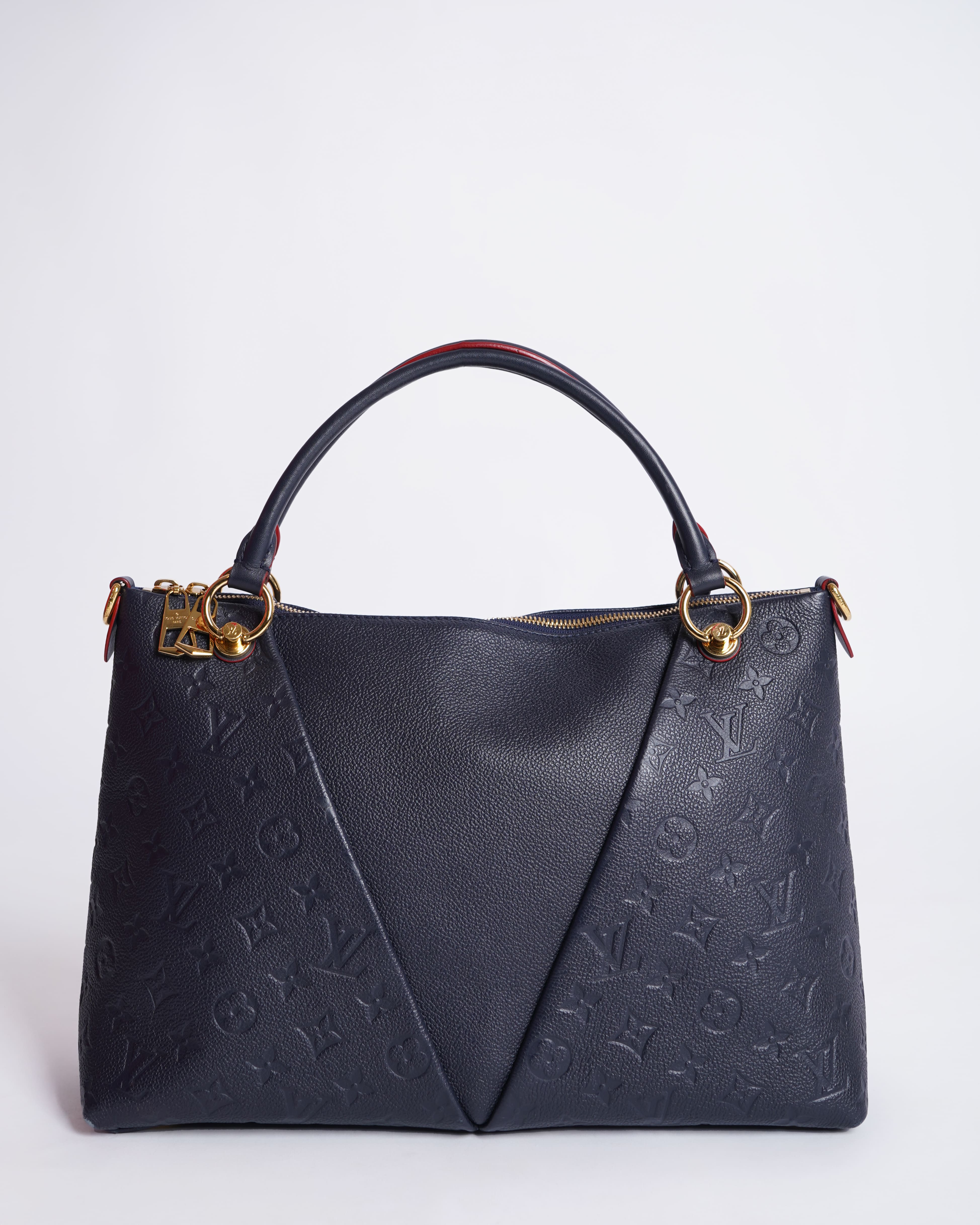 Louis Vuitton Monogram Empreinte Noir Blue Tote