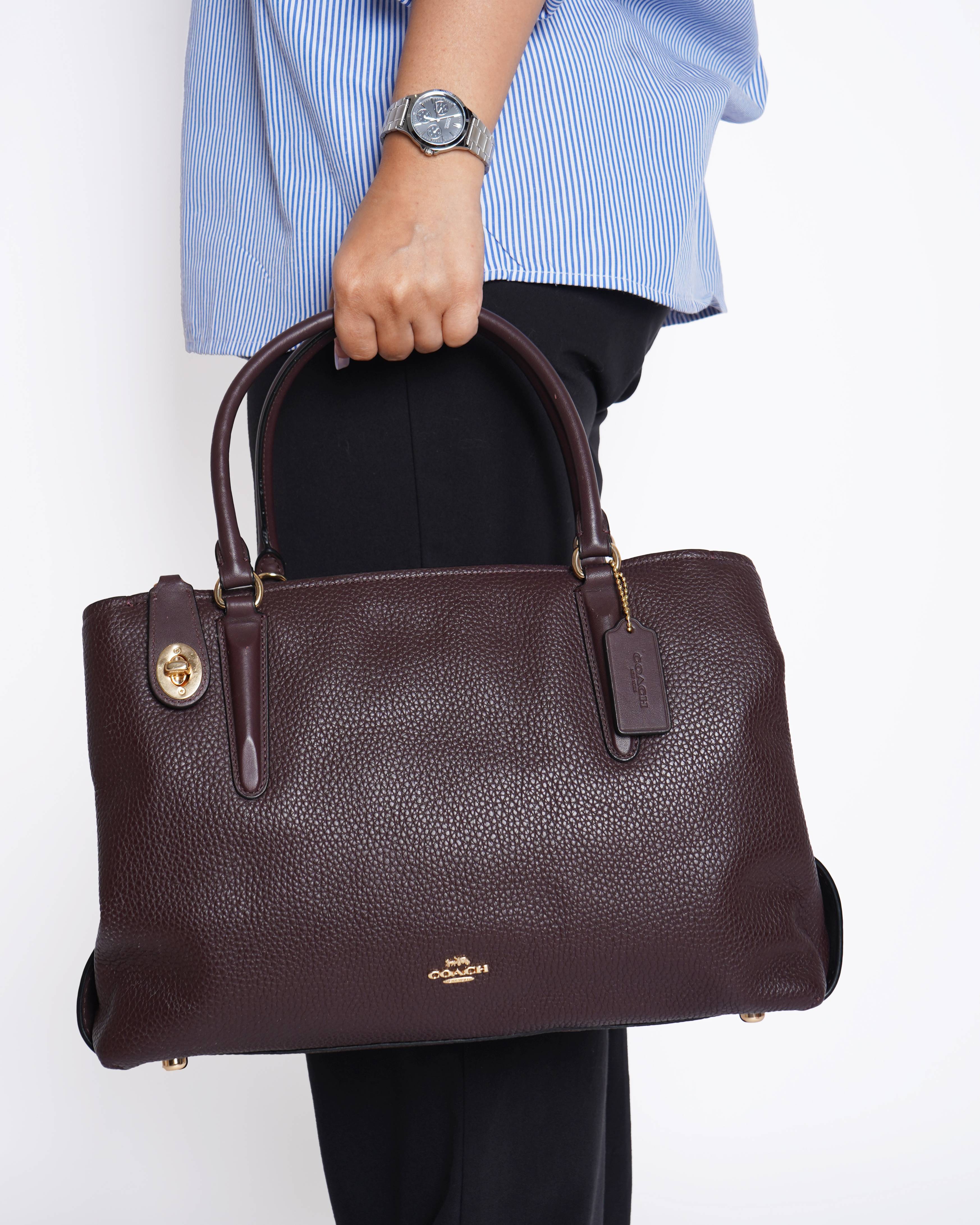 Coach brooklyn carryall satchel Bag