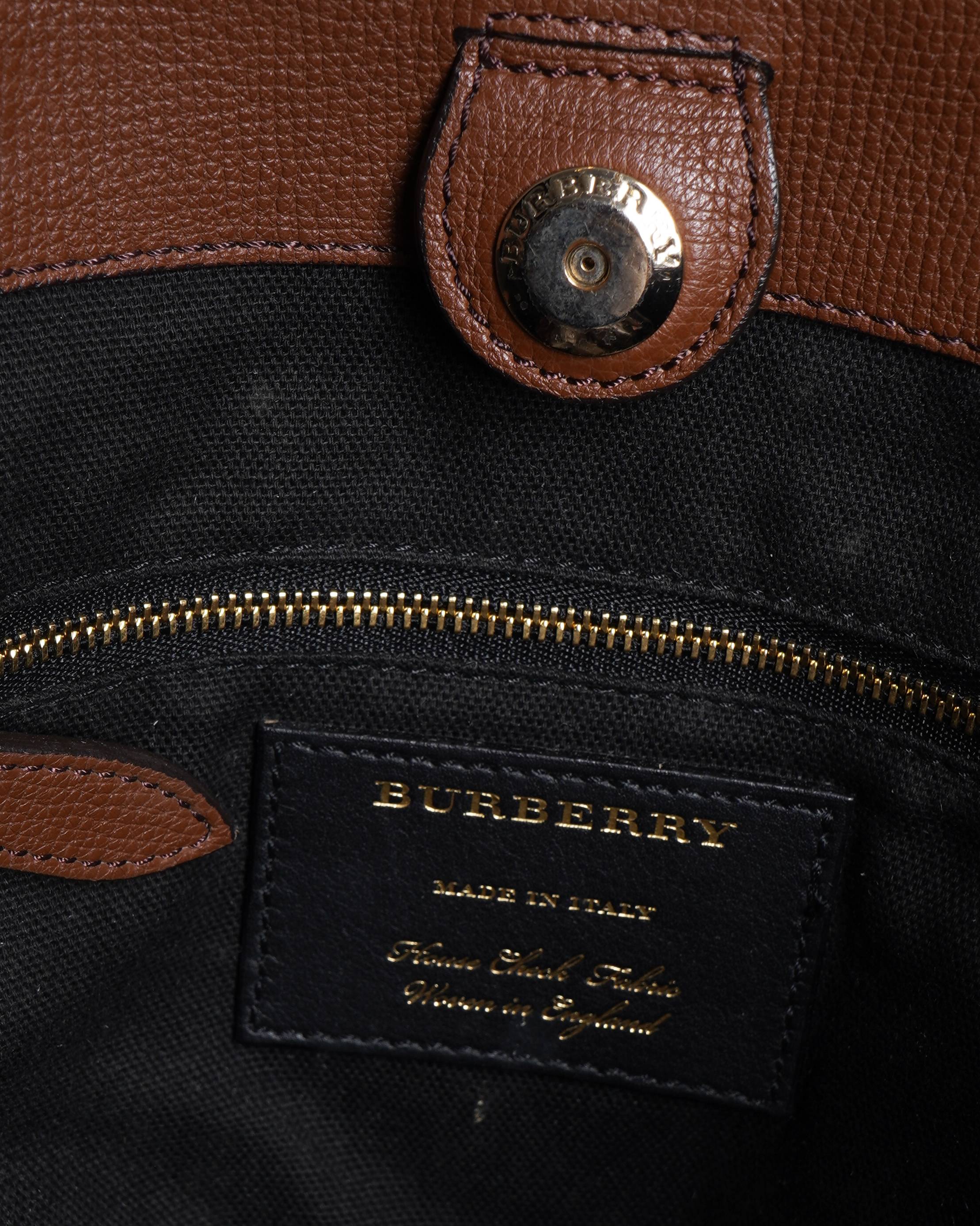 Burberry canterbury tote bag