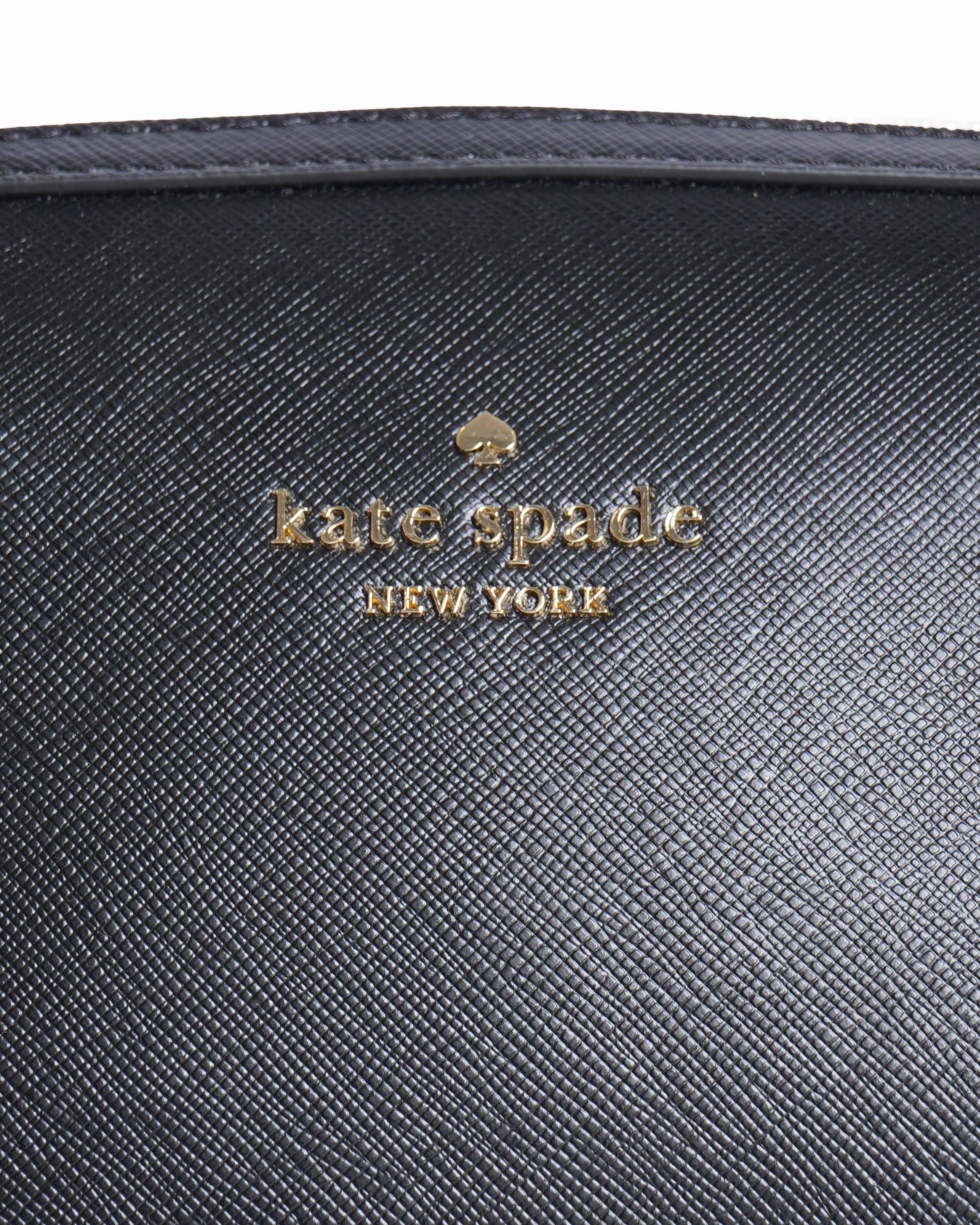 New Kate spade black madison saffiano leather bag