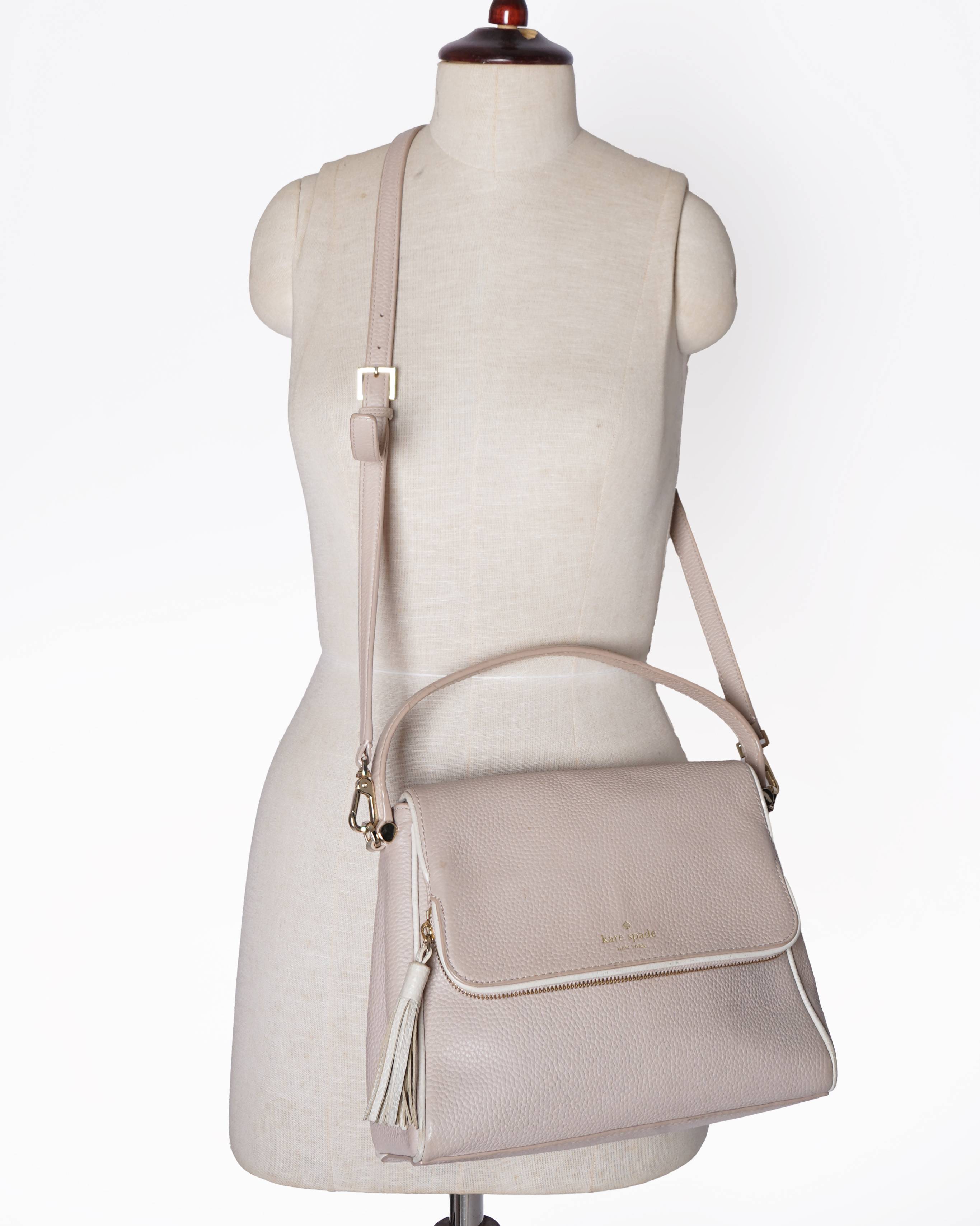 Kate Spade Light Beige Shoulder Bag
