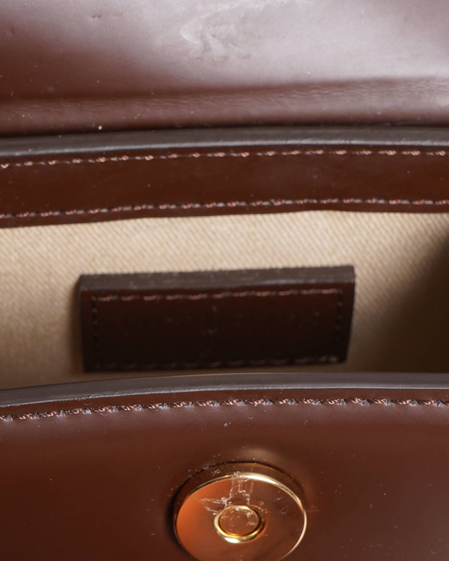 New Jacquemus mini le chiquito moyen handbag in chocolate brown