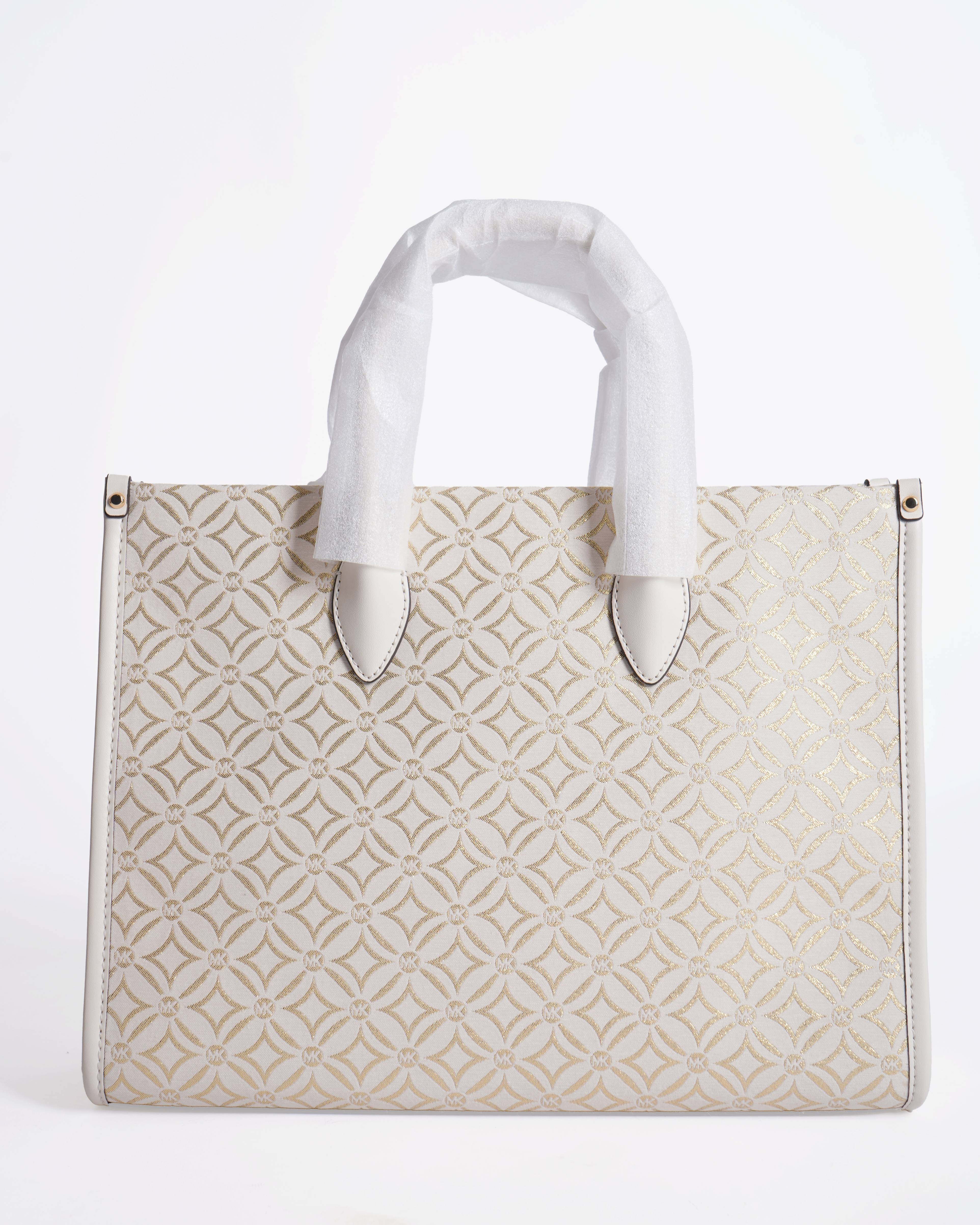 New Michael Kors Mirella Medium Women Shopper Top Zip Shoulder Bag