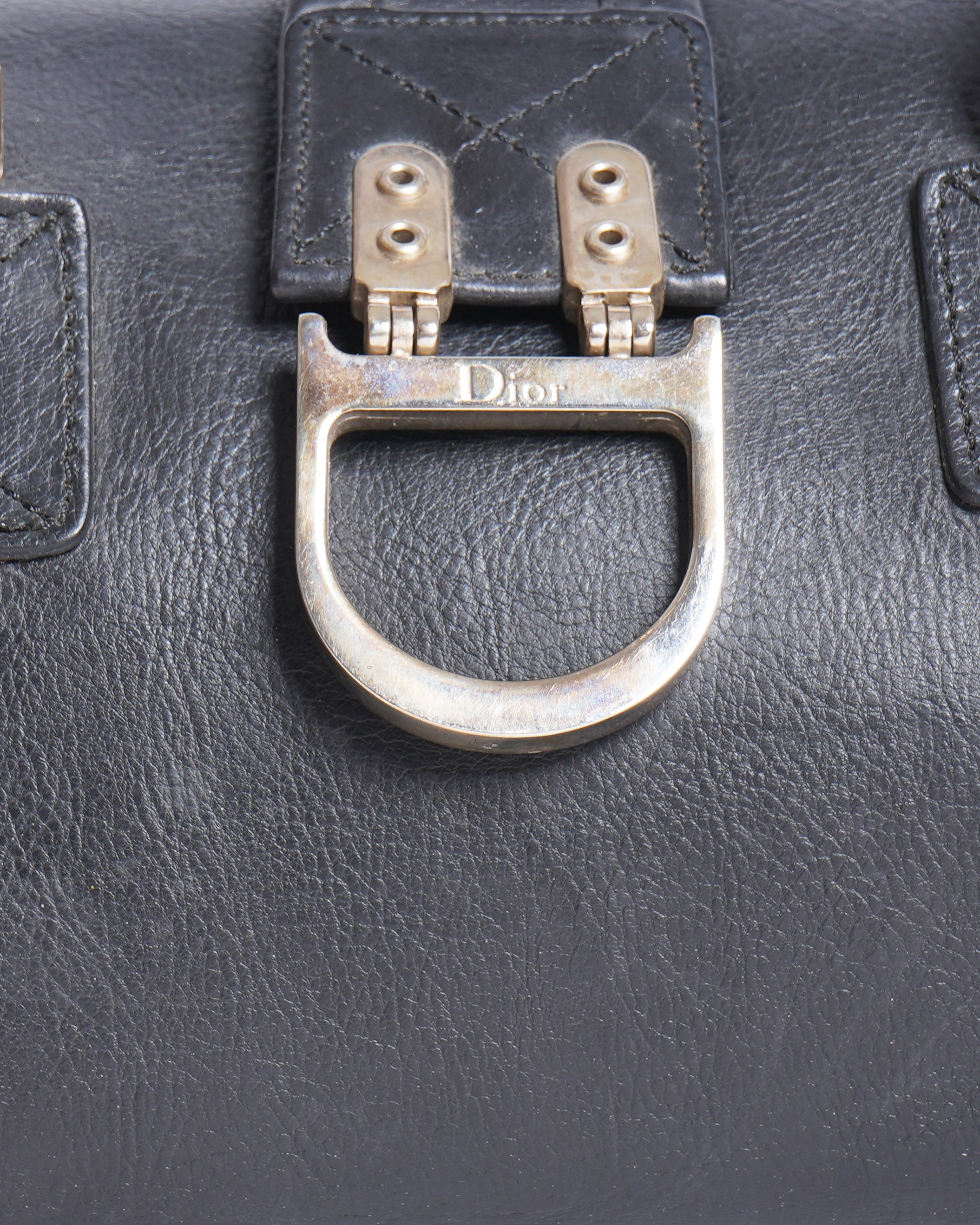 Christian Dior Flight leather handbag