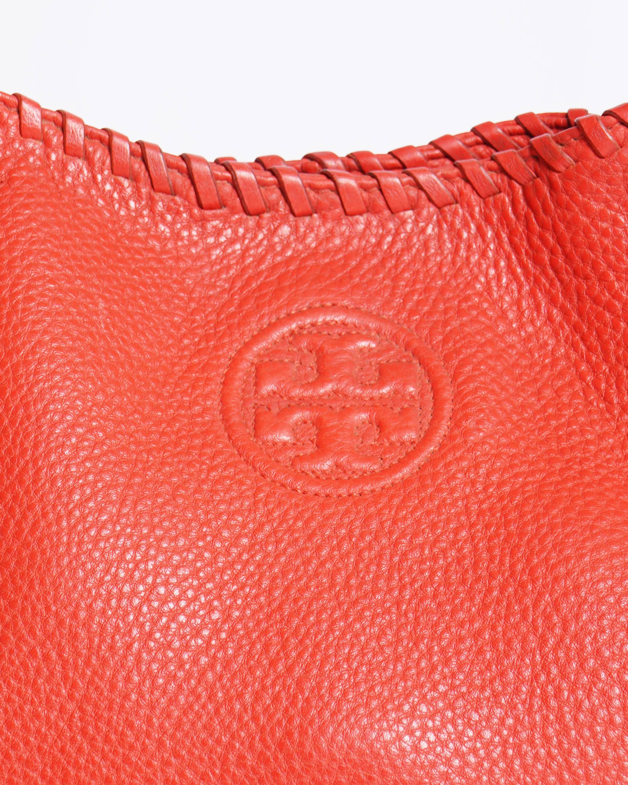 Tory Burch Marion Leather Slouchy Tote Bag