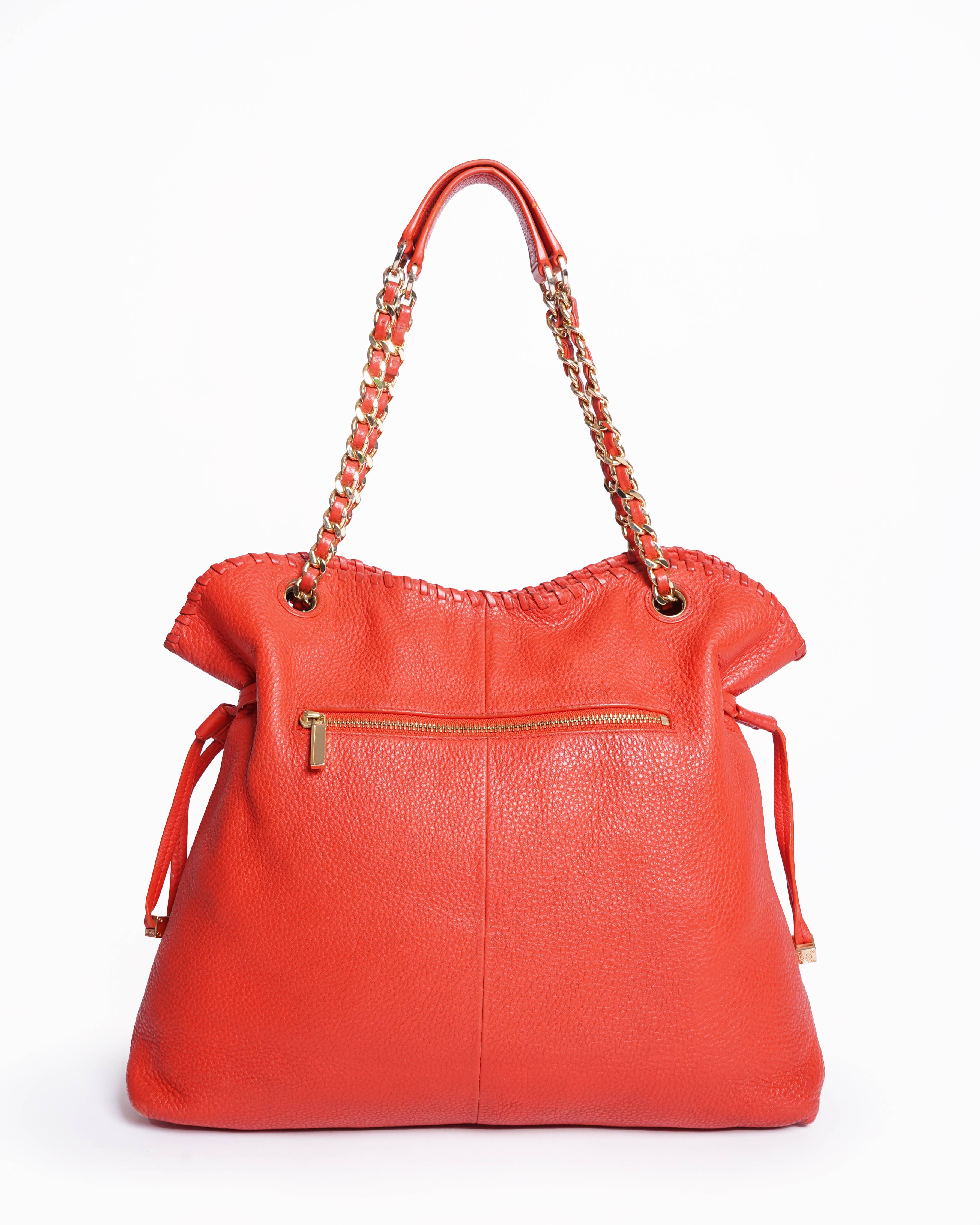 Tory Burch Marion Leather Slouchy Tote Bag