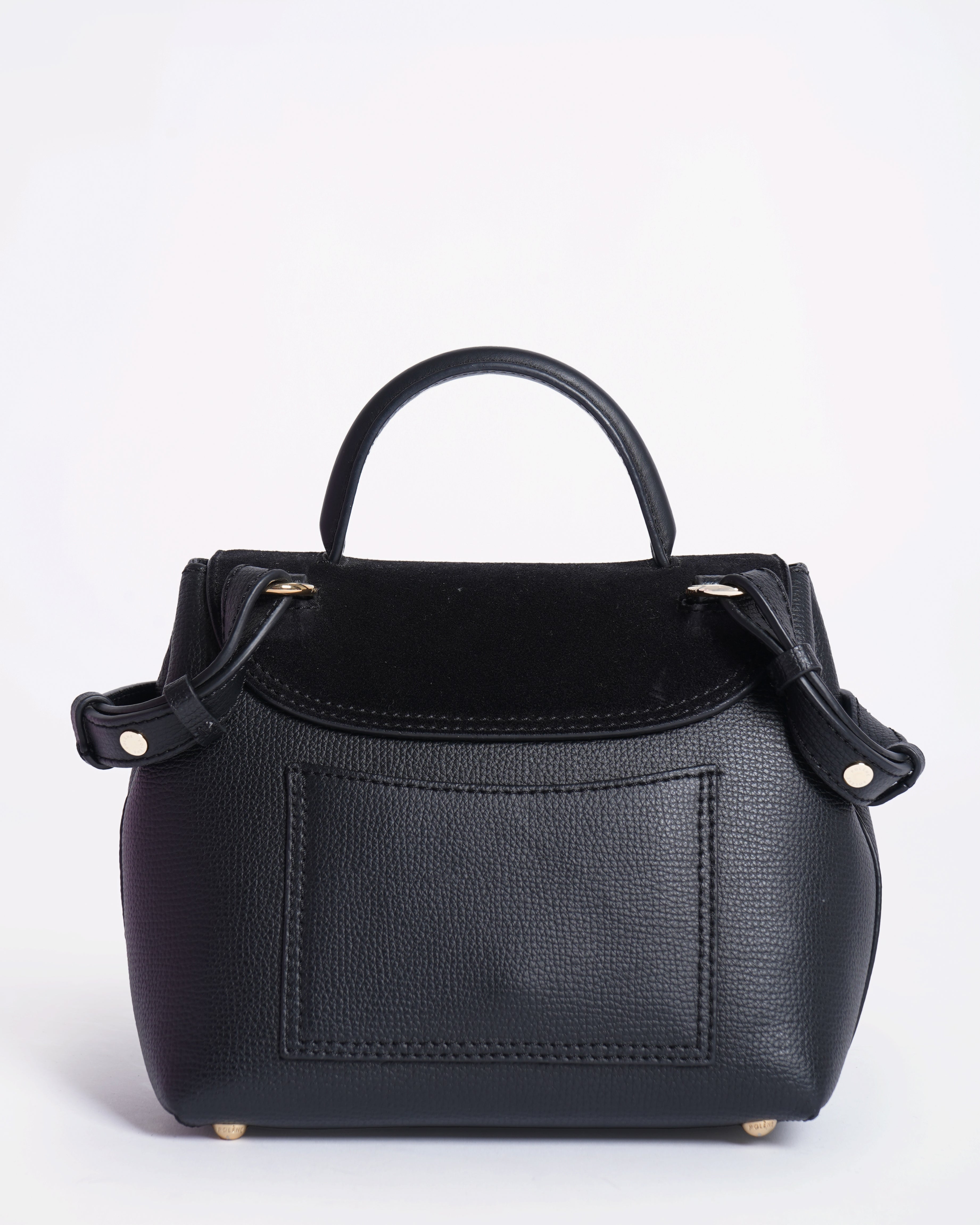 Polène Numero Un Edition Trio Black Top Handle bag