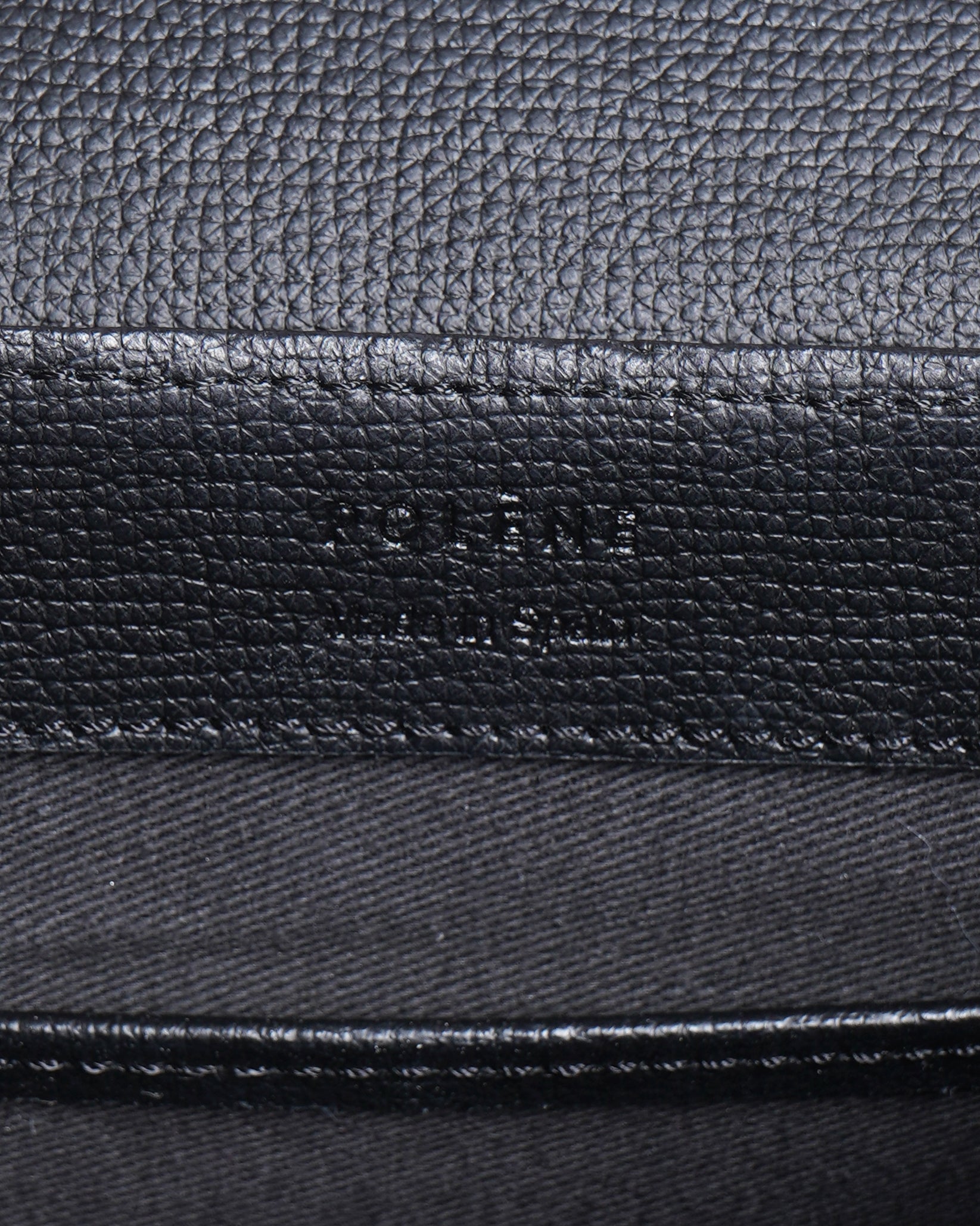 Polène Numero Un Edition Trio Black Top Handle bag