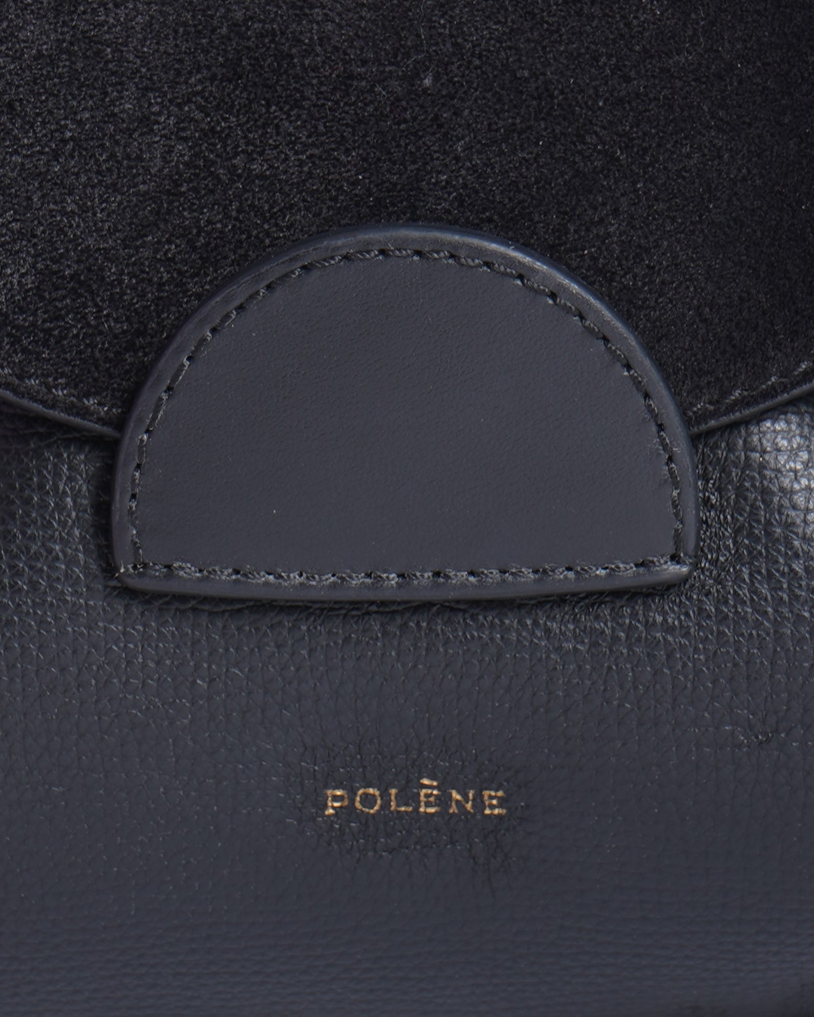Polène Numero Un Edition Trio Black Top Handle bag