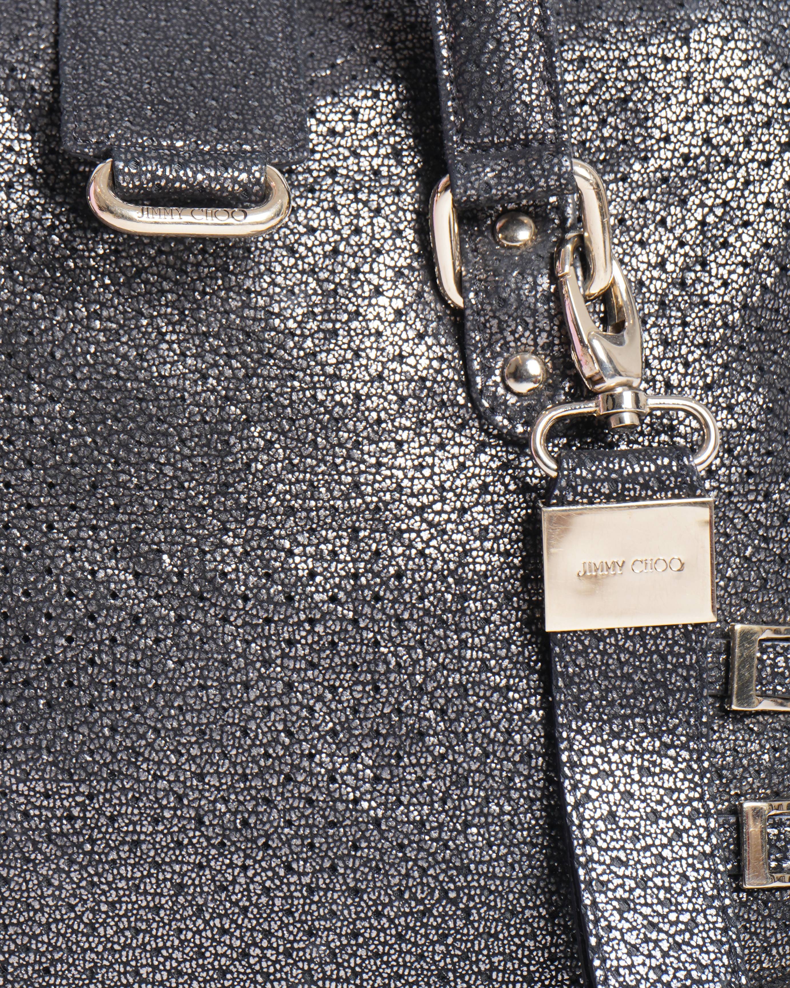 Jimmy Choo Bardia Shoulder Bag In Black