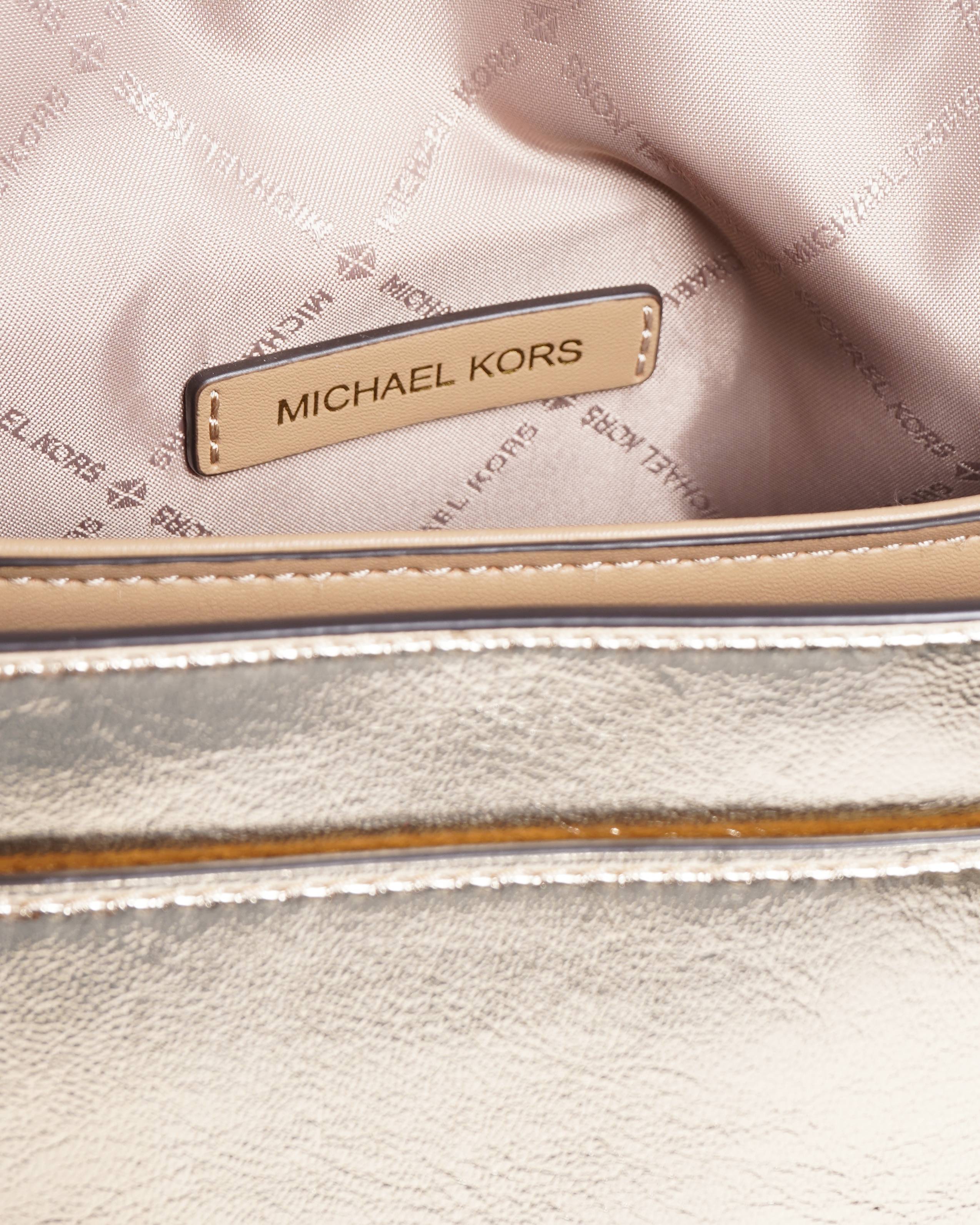 Michael kors cece medium studded metallic shoulder bag